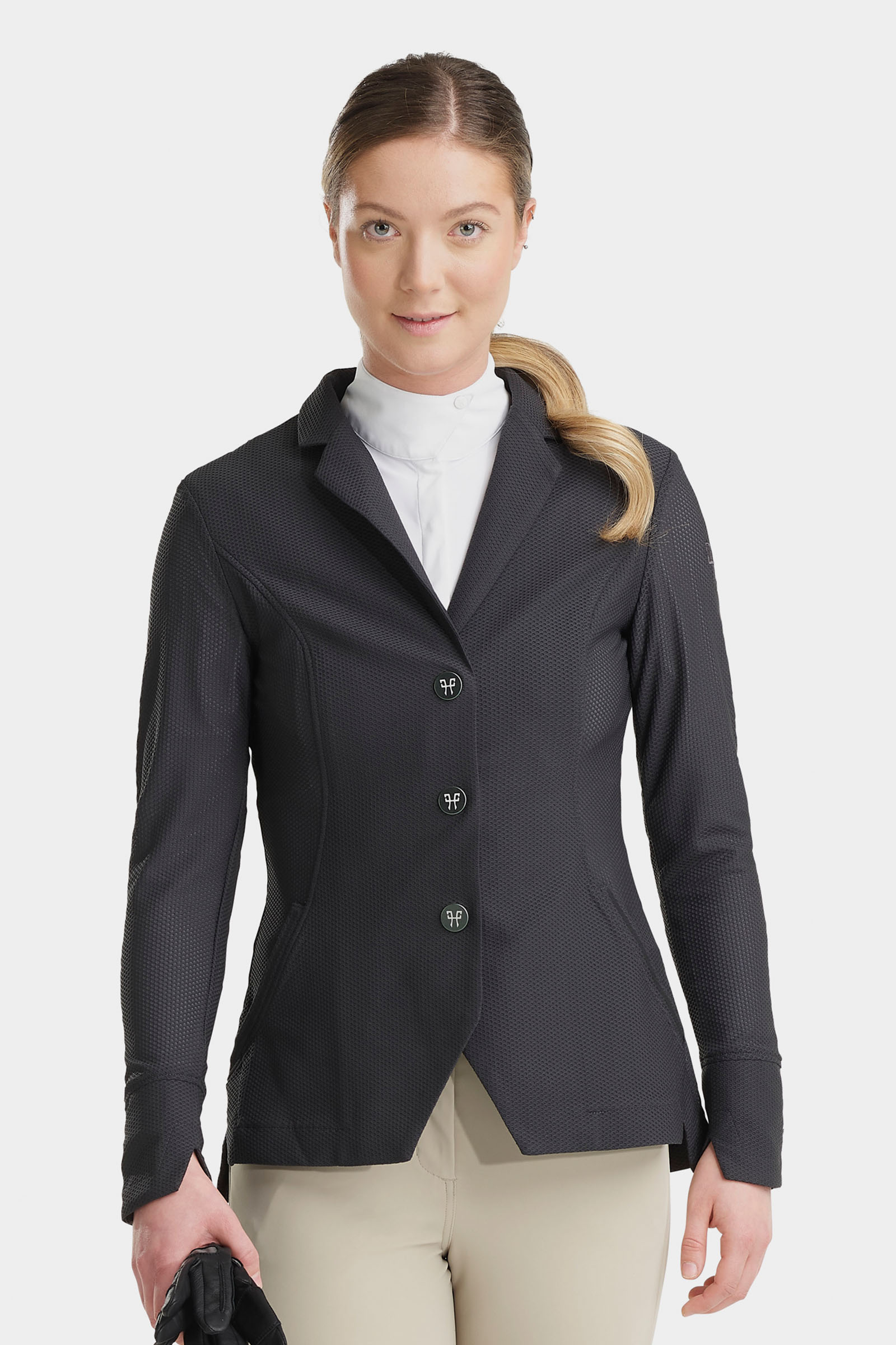 Grey Horse Pilot Aeromesh Damen Turnierjacket