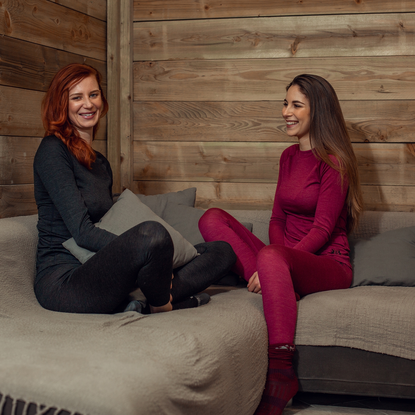 B Vertigo Roxie Damen Thermoshirt mit Merinowolle