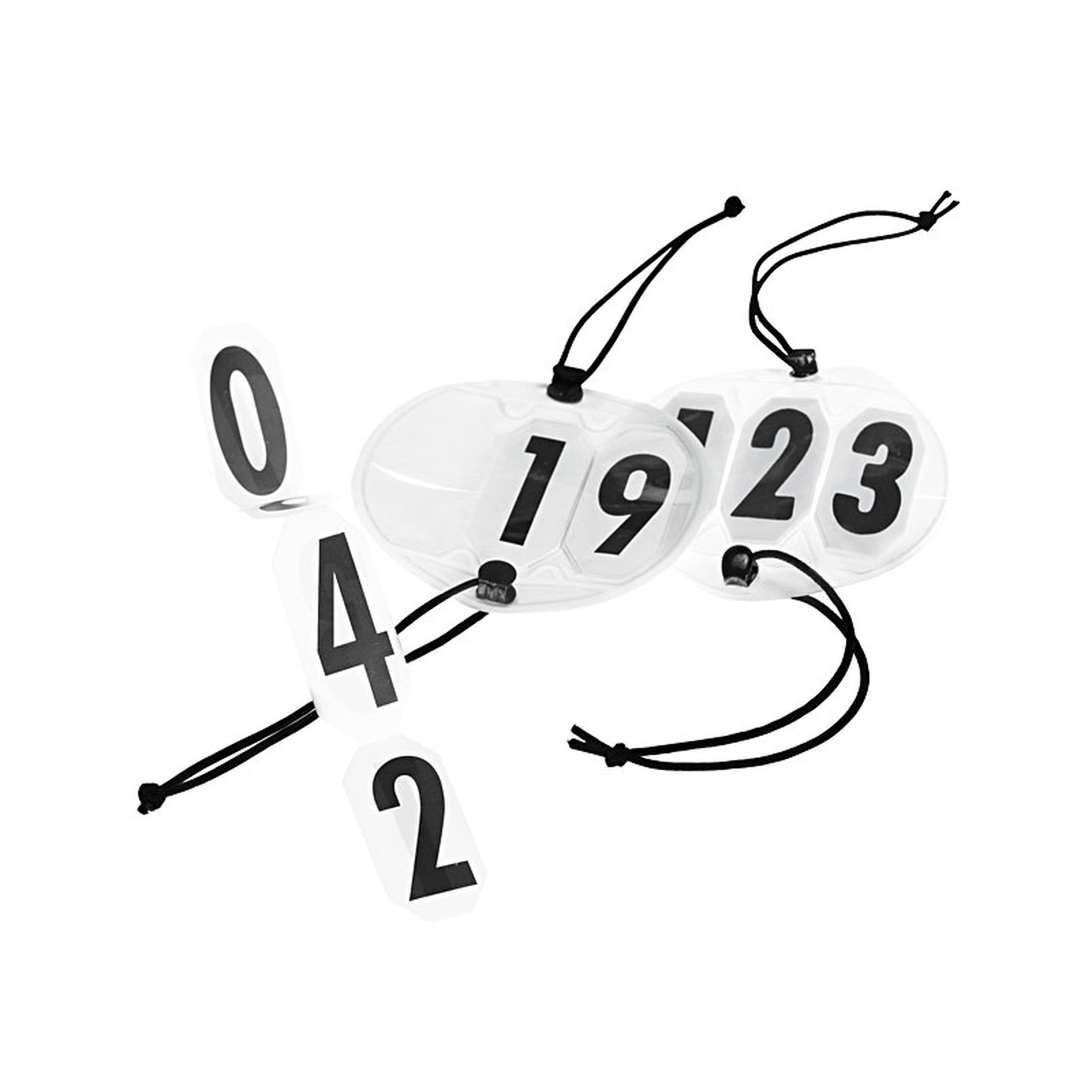 Horze große runde Kopfnummern