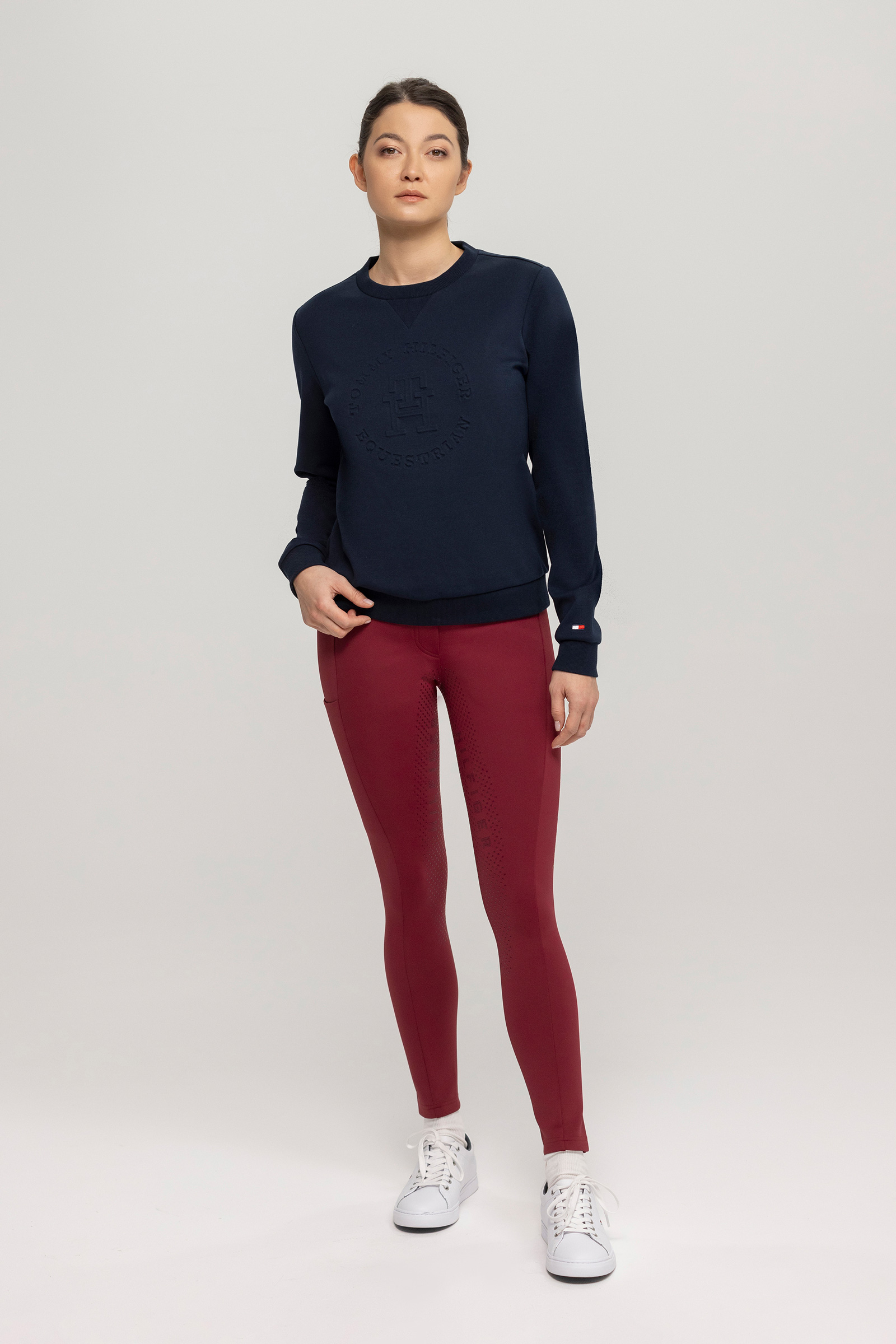 Tommy Hilfiger Equestrian Illinois Damen Sweatshirt mit grafischem Aufdruck
