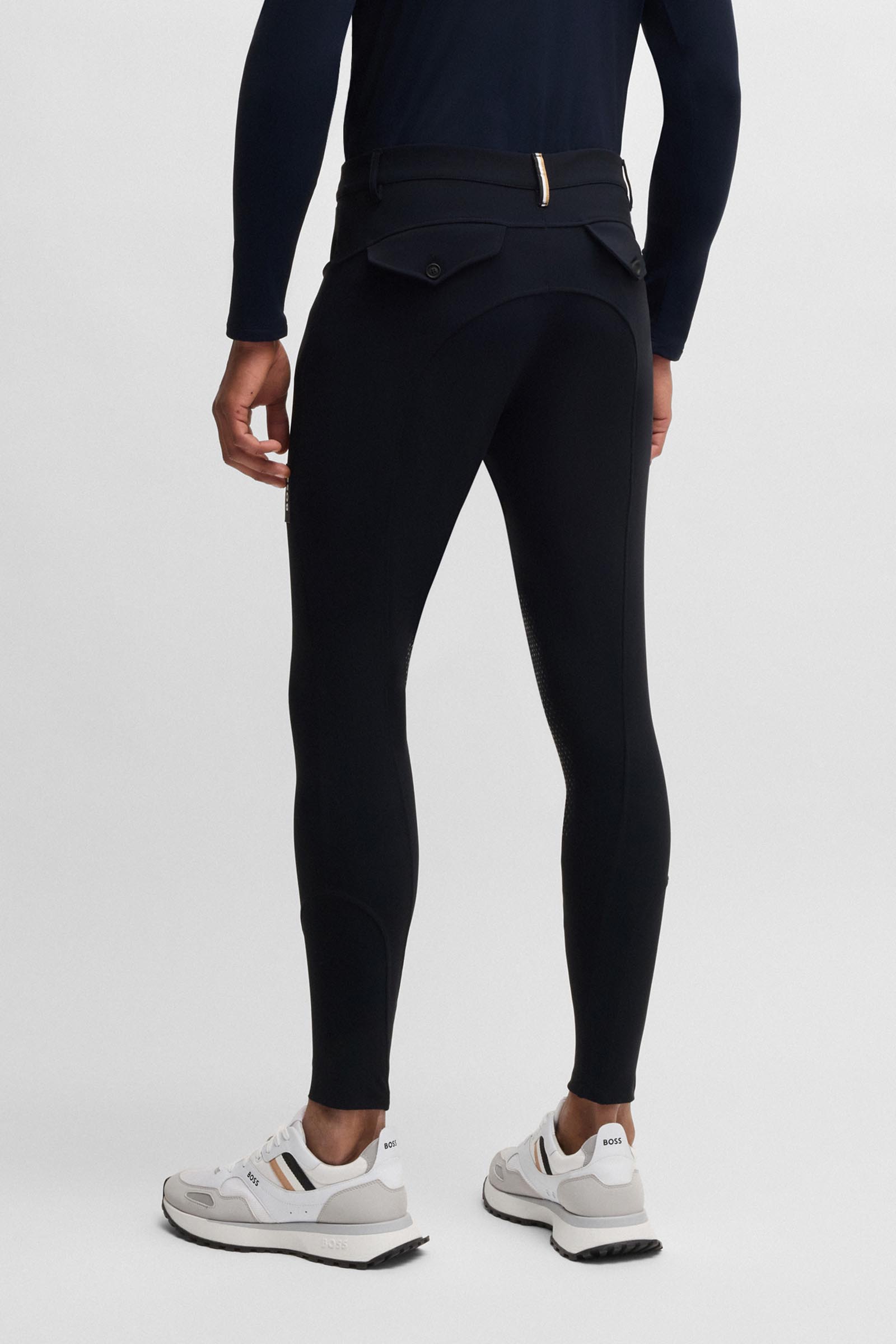 Sky Captain Boss James Herren Kniebesatz-Reithose