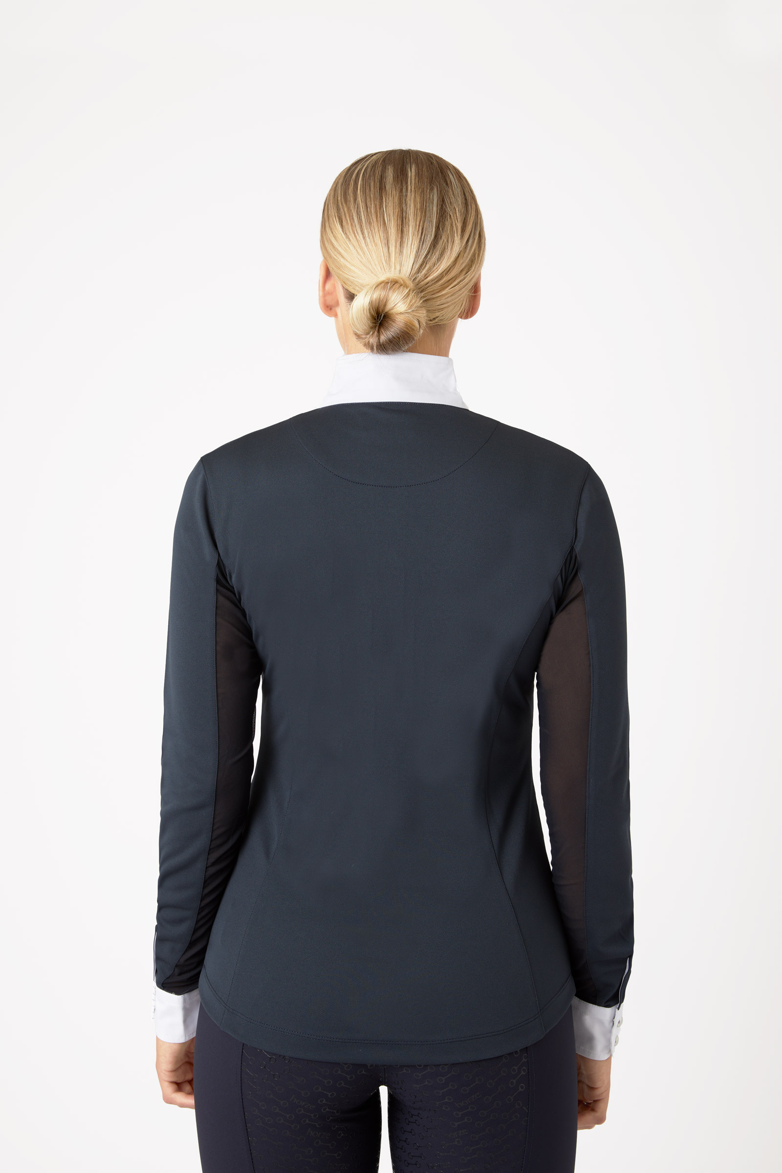 Horze Blaire Damen Langarm Funktions-Turniershirt