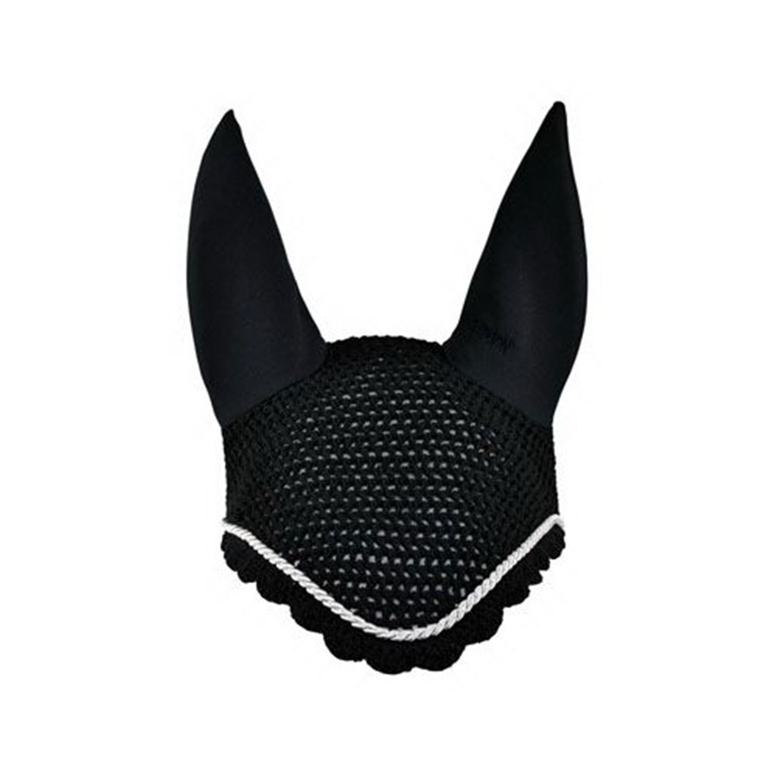 Black Eskadron Fliegenhaube, silber