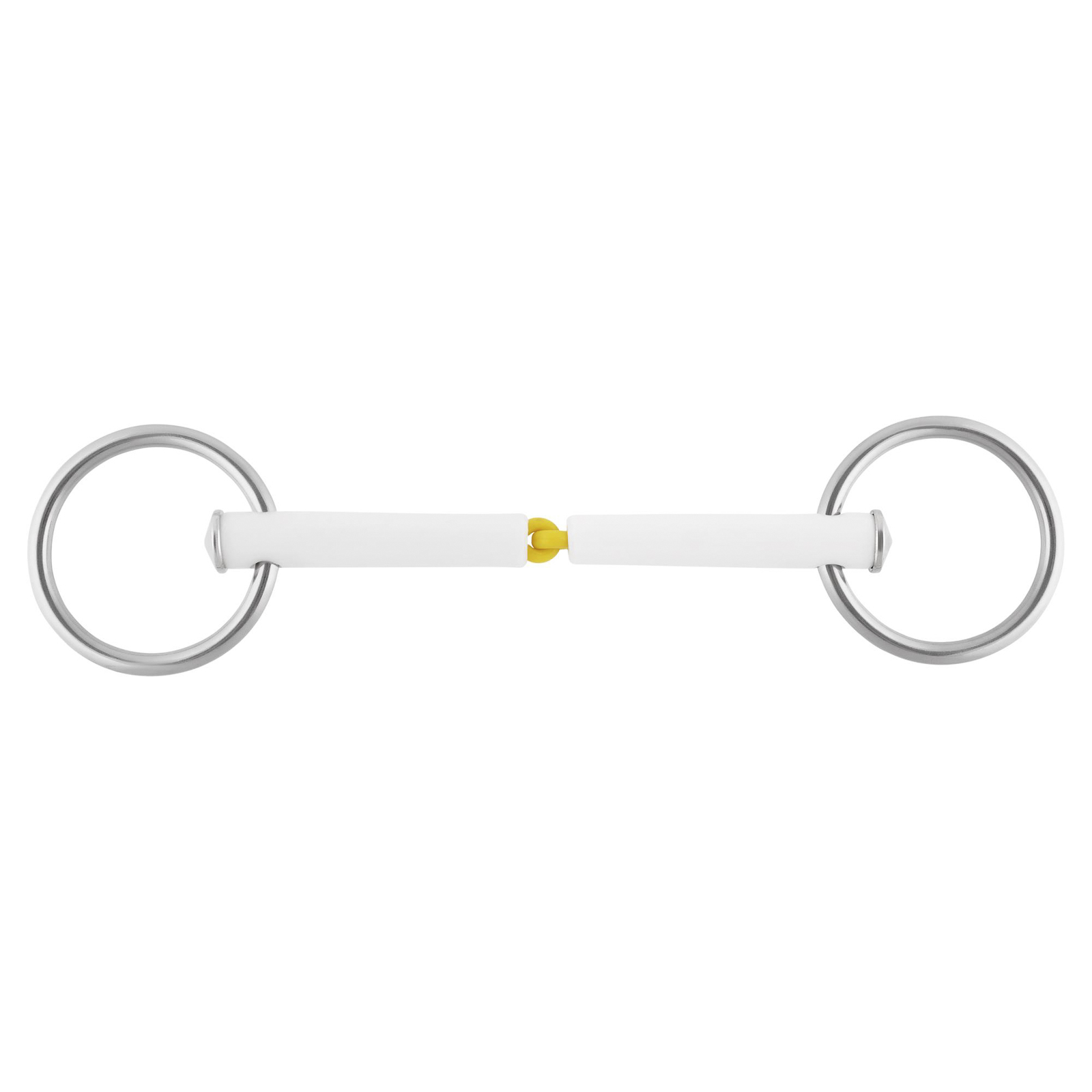 Sprenger Nathe Unterlegtrense 15mm einfach gebrochen (55mm Ring)