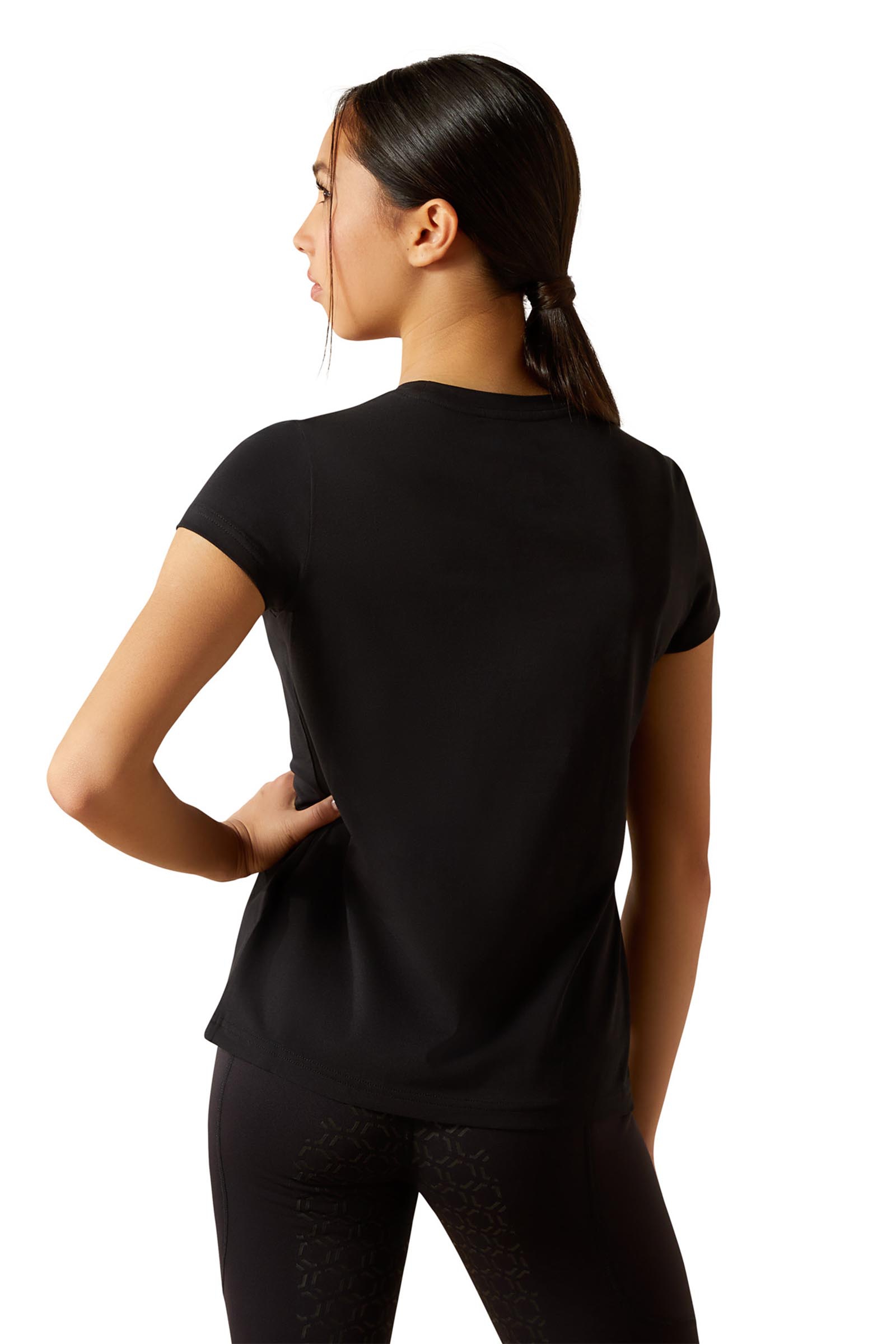 Ariat Ritzy Logo Kinder T-Shirt mit kurzen Ärmeln