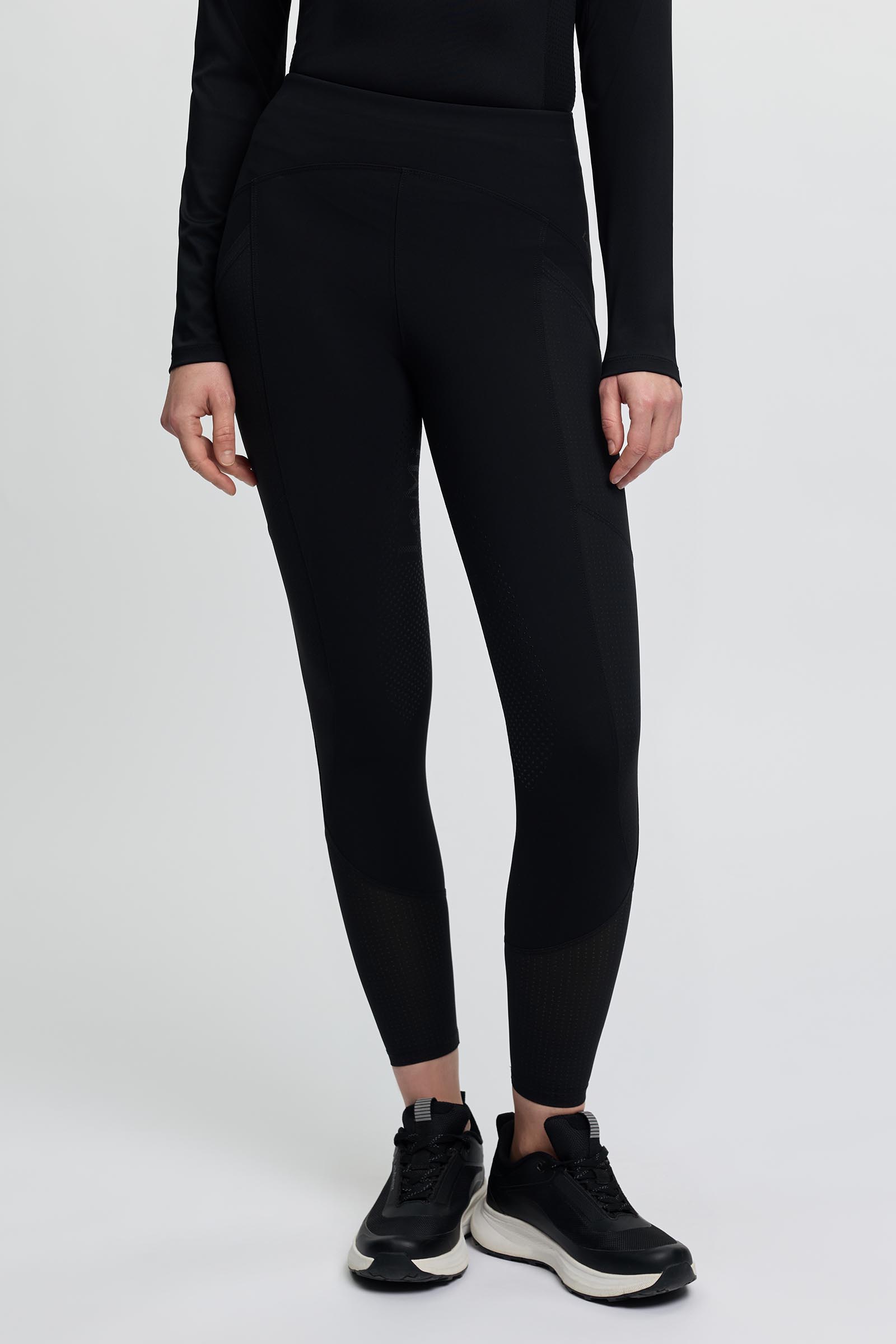 LeMieux Airflow Damen Pull On Reithose mit Vollbesatz