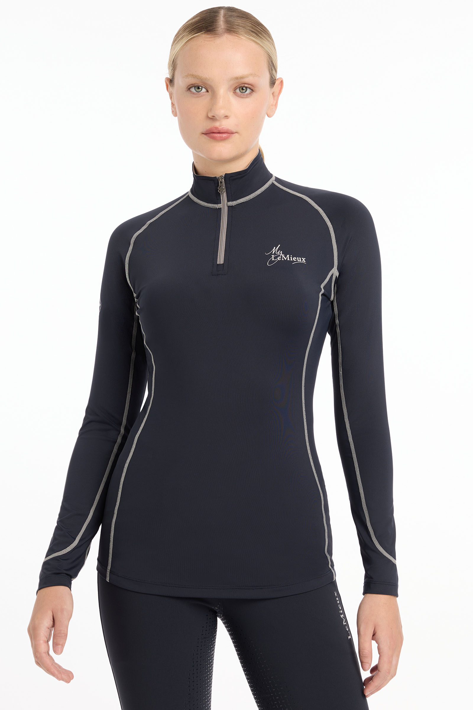 Navy LeMieux Damen Langarm Baselayer Shirt