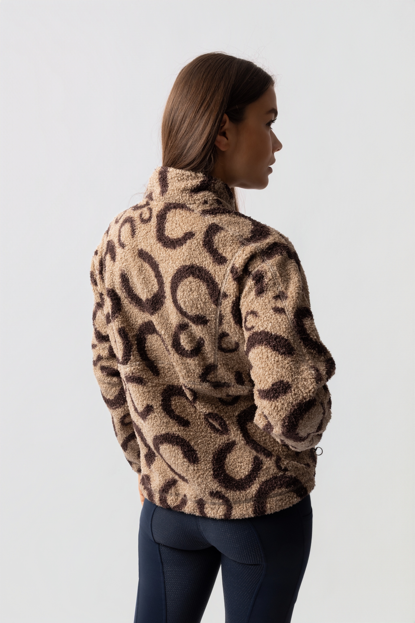 Horze Ariana Damen Teddyfleece Jacke