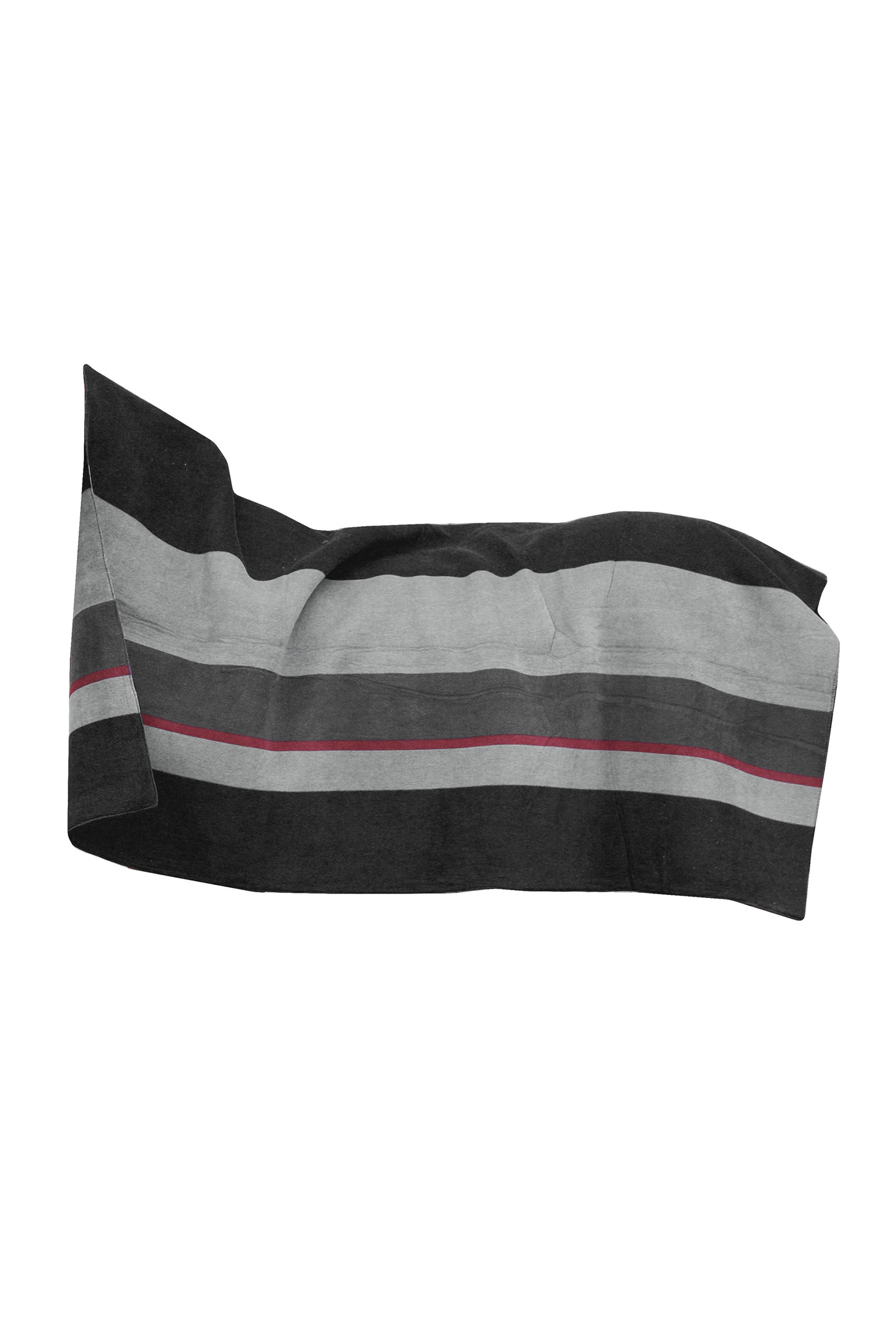 Black/Gray Kentucky Horsewear Schwere Fleecedecke