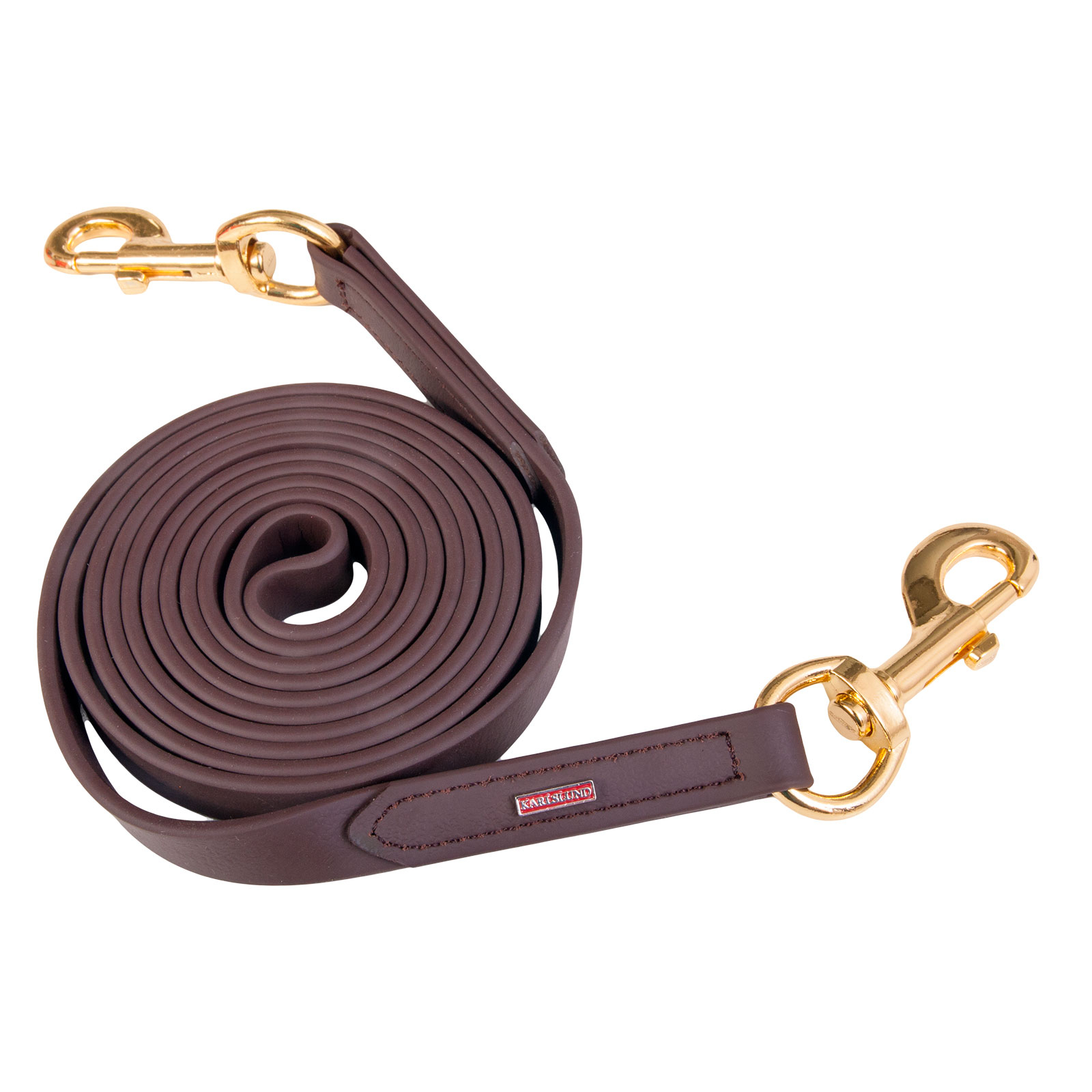 Brown/Brass Karlslund SuperStrap Z&uuml;gel