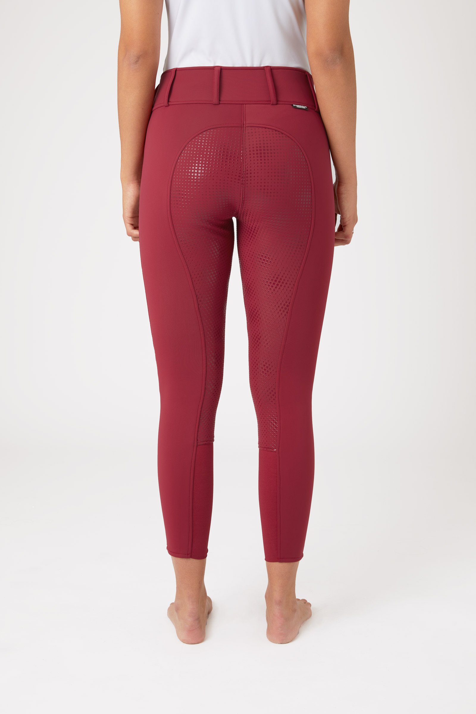 Horze Grand Prix Damen Winterreithose aus Softshellmaterial mit Vollbesatz und Silikon Grip