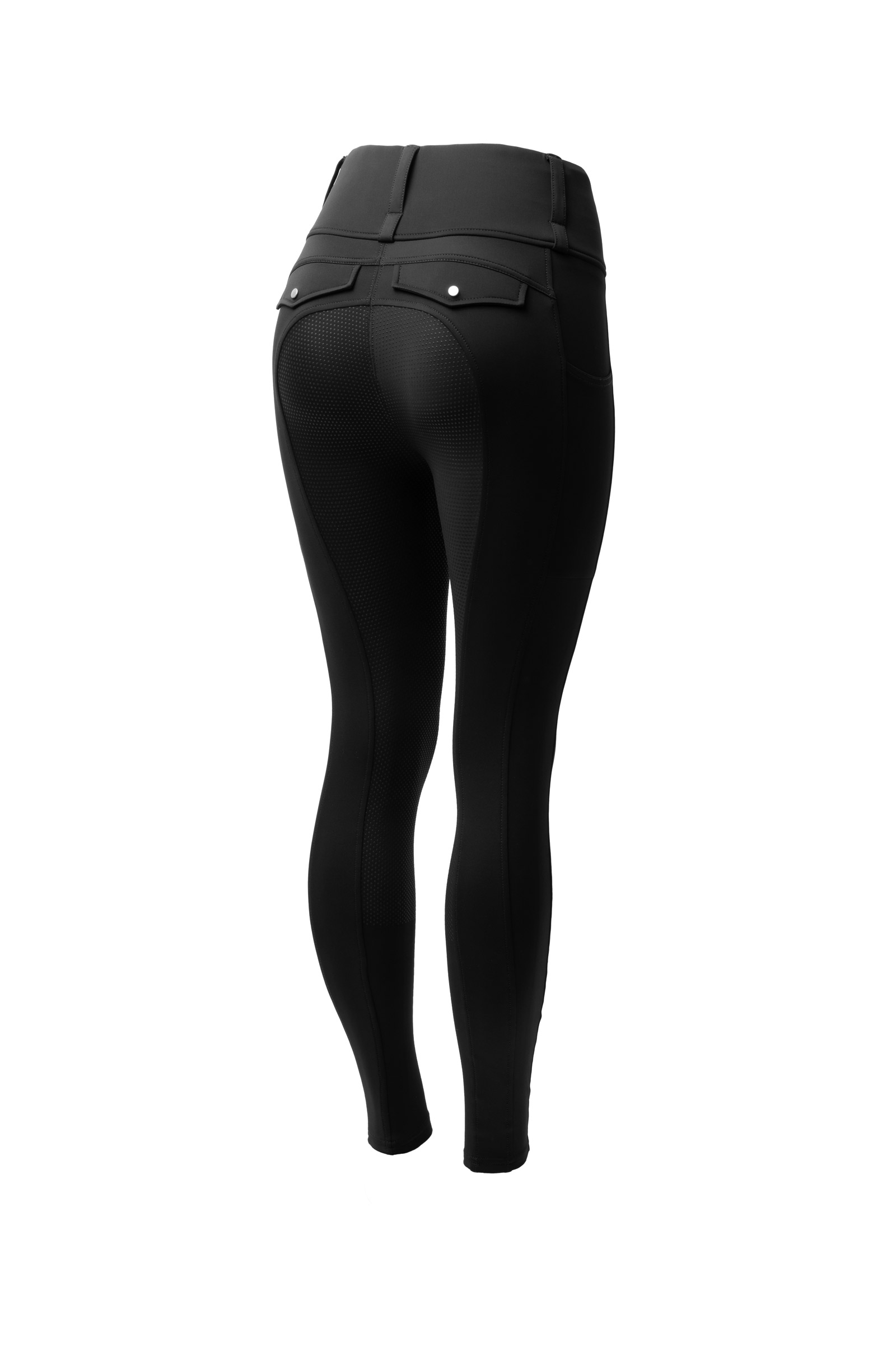 black Horze Damenreitleggings Anya mit Vollbesatz aus Silikon UPF 50+