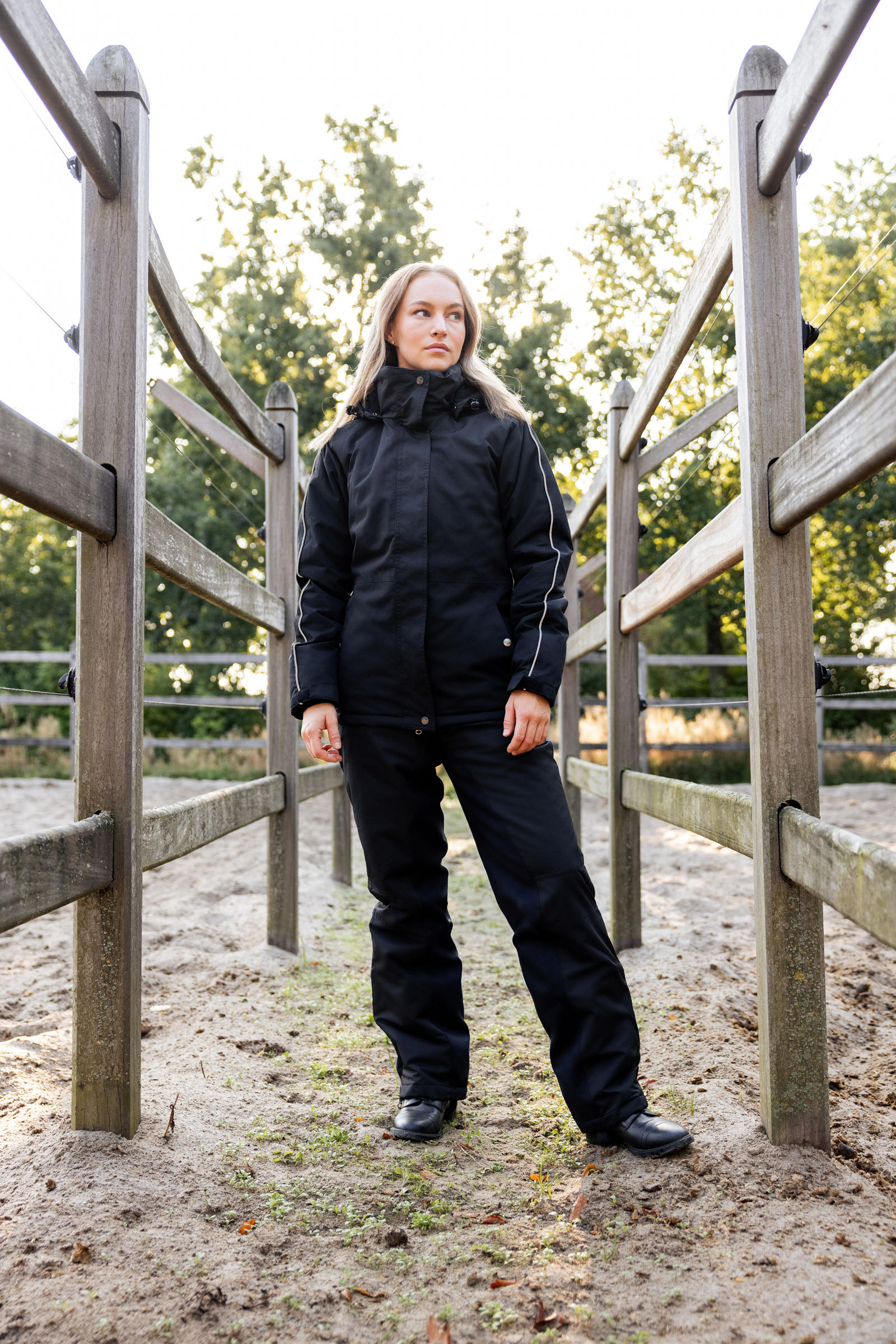 Horze Cheyenne Gefütterte Damen Winter Reitjacke