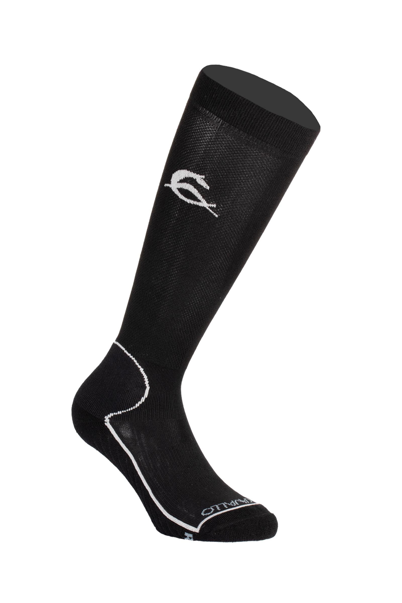 Black Acavallo Nahtlose Deocell Socken  