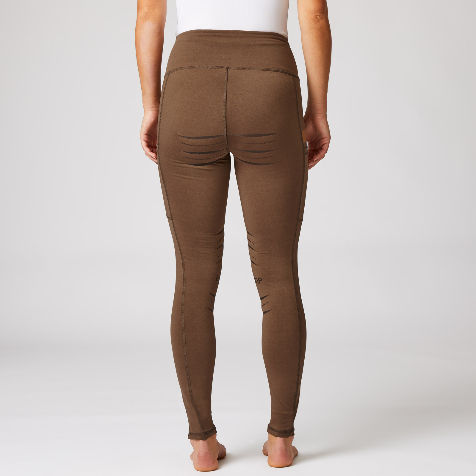 Reitleggings für Damen mit Silikonvollbesatz und Handytaschen