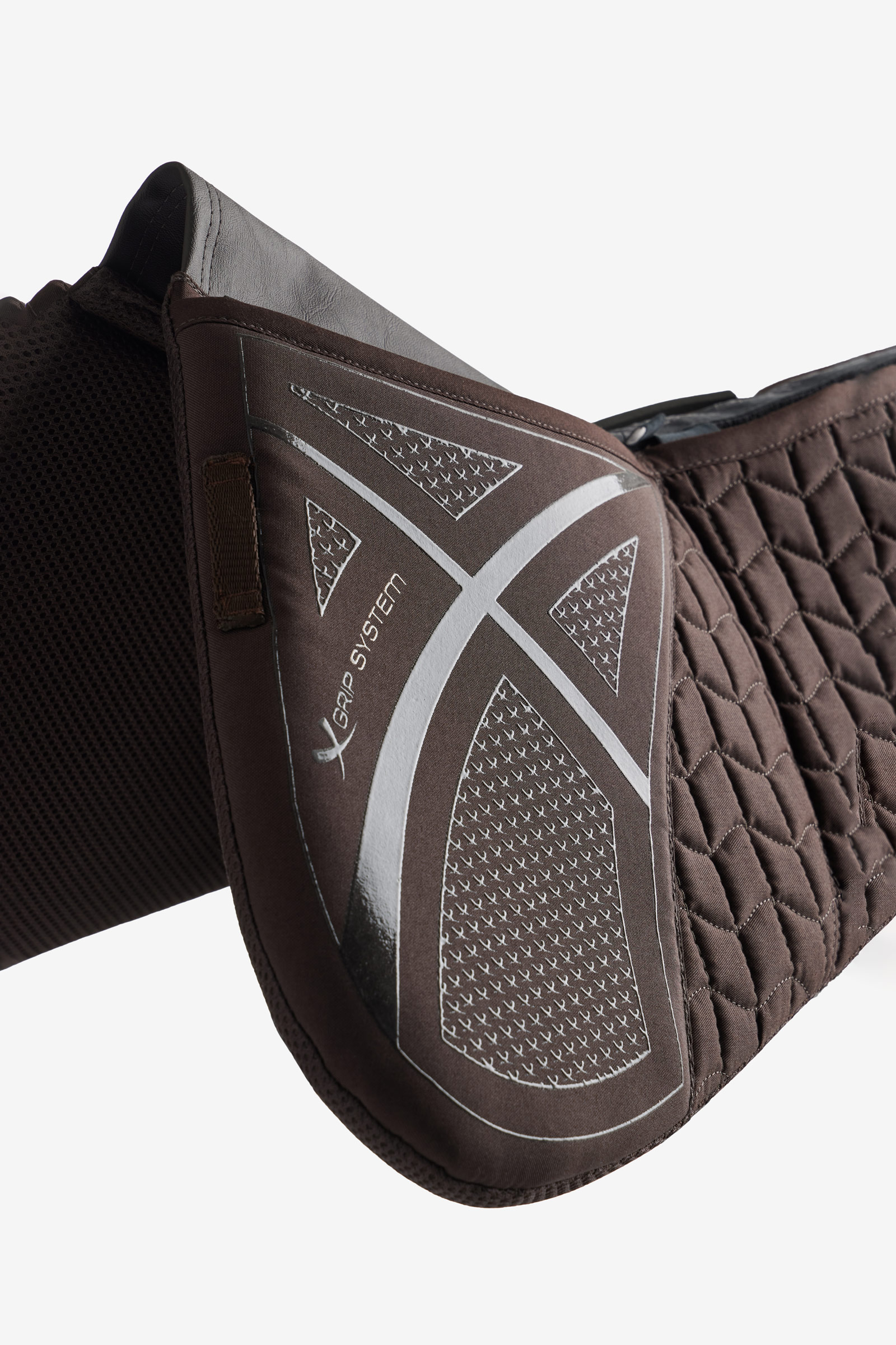 Brown LeMieux Prosorb 3-Taschen gestepptes Half Pad