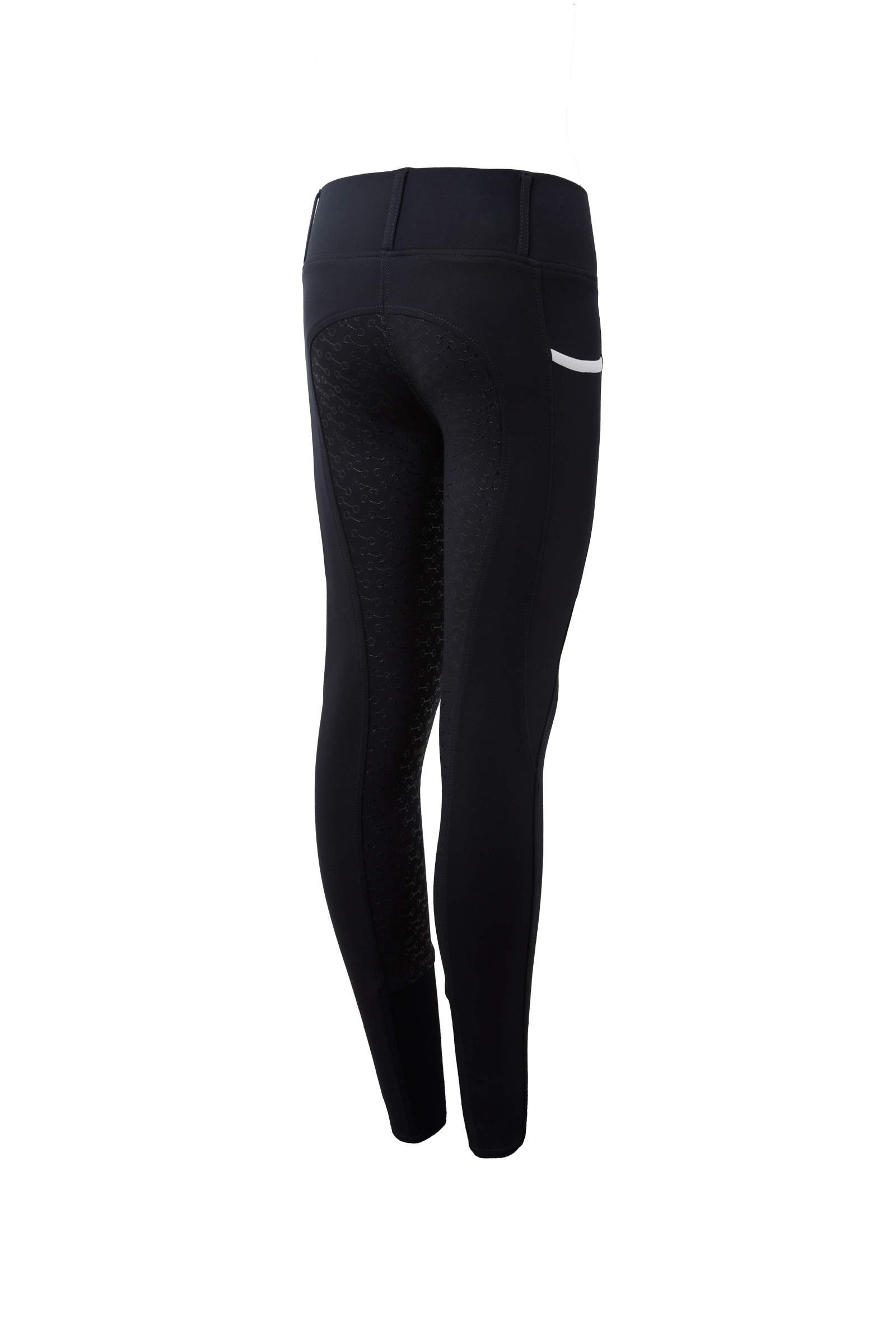 Horze Lucinda Kinder Reitleggings mit Silikonvollbesatz und hohem Bund