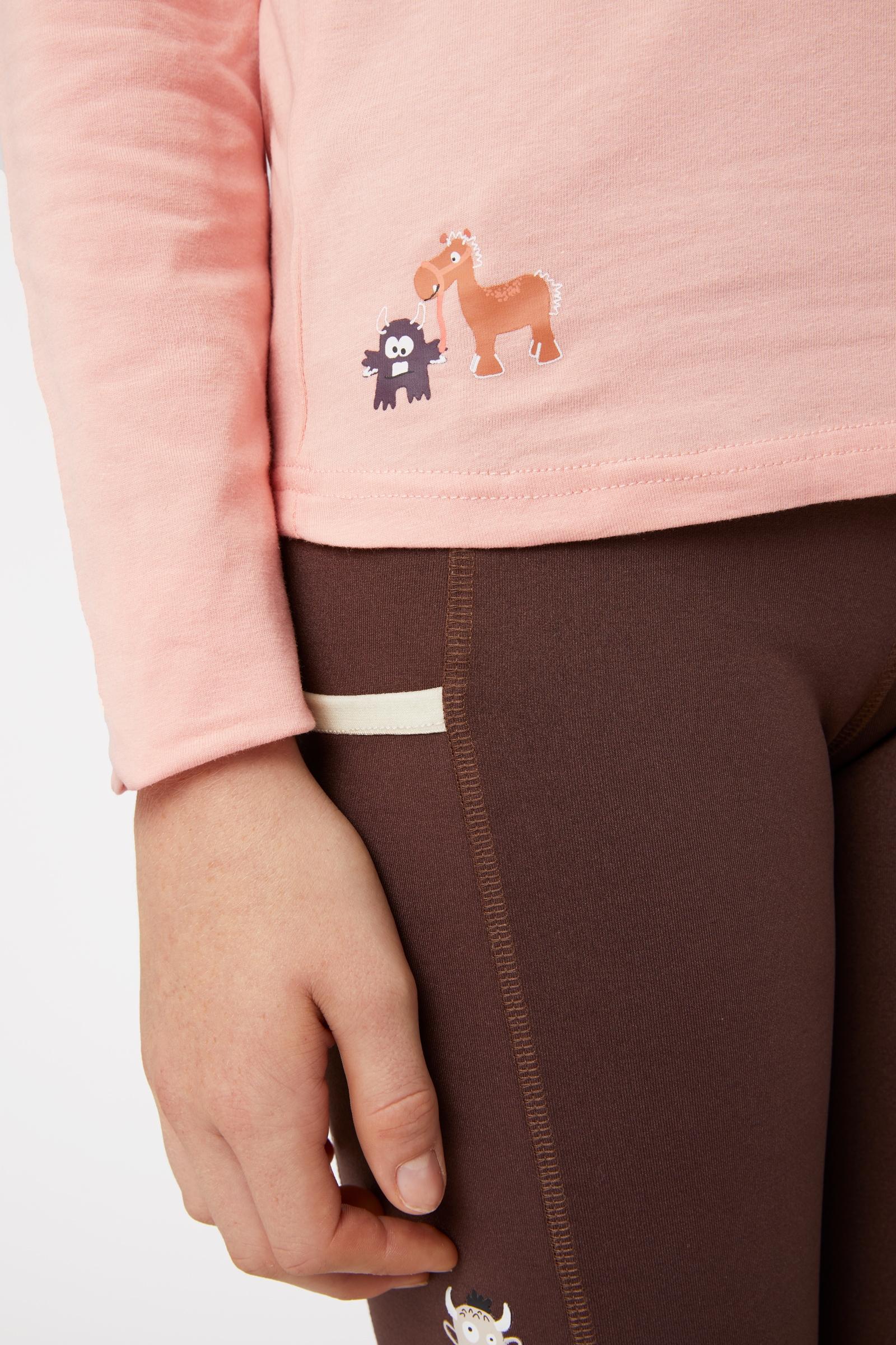 Horze Monster Kinder Langarmshirt