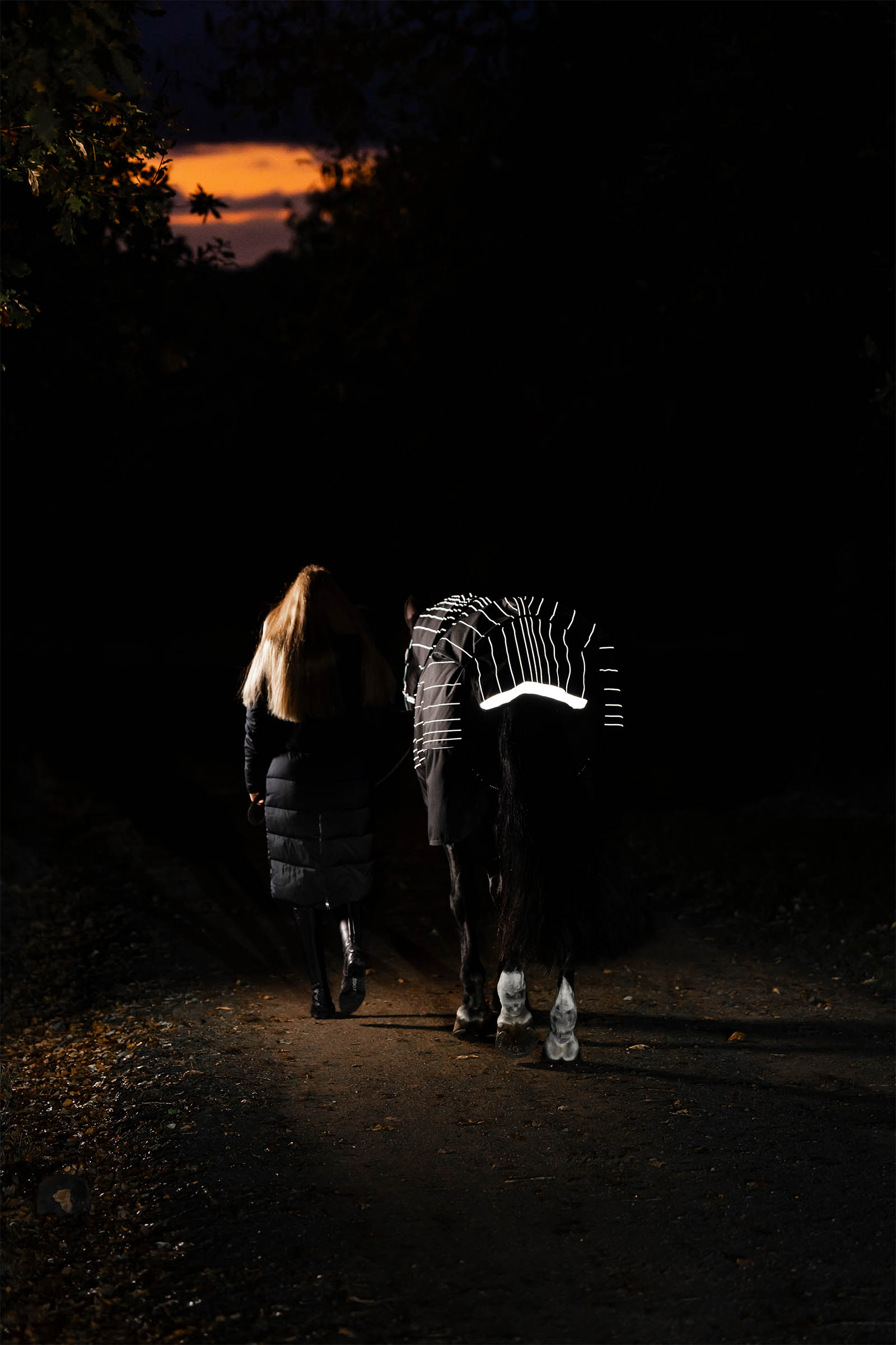 Horseware Amigo 1200D FieldSafe Reflectech Plus Outdoordecke, 250 g