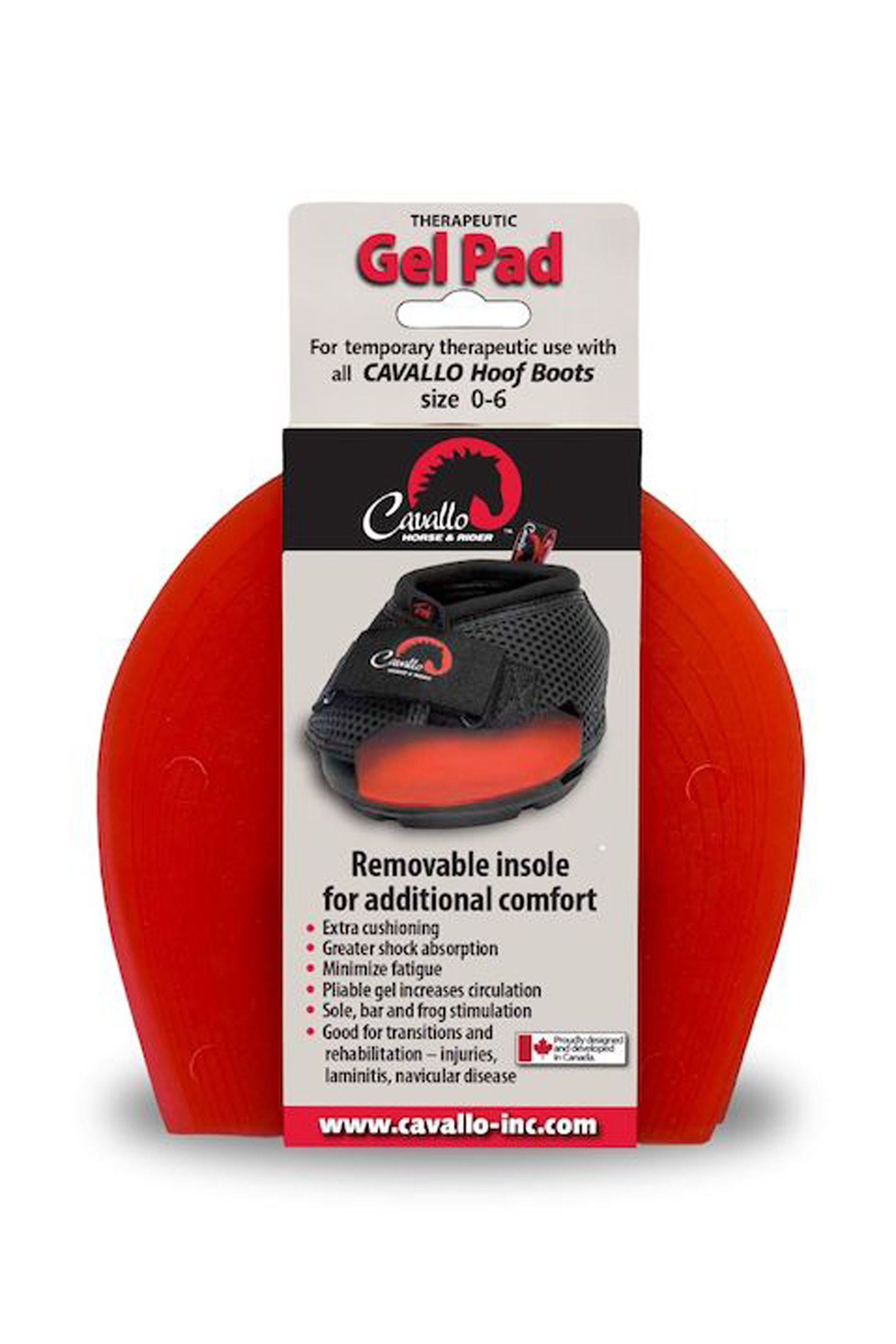 Cavallo Hoof Boots F.R.A. Gel Pads (2 Stück)