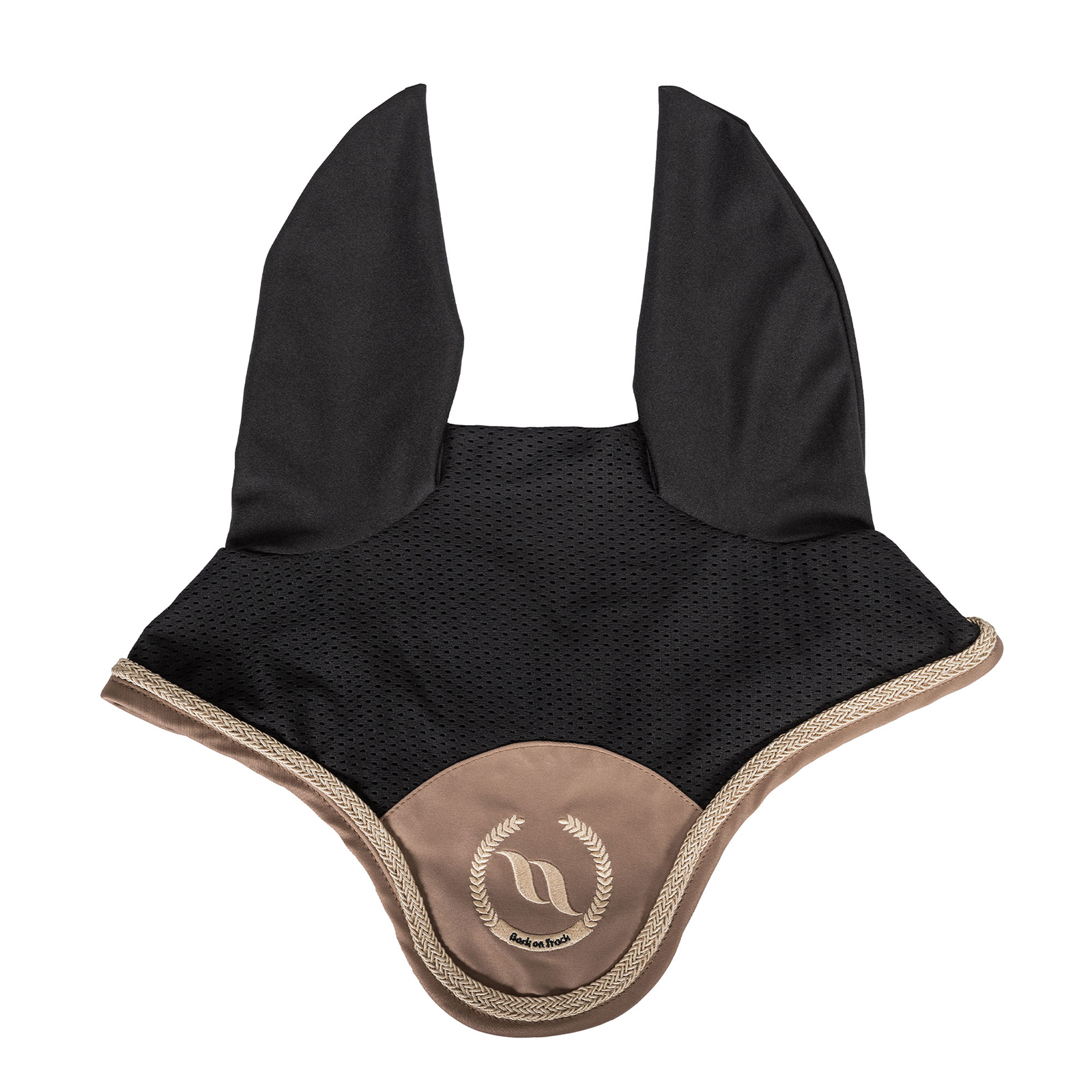 Nougat Brown Back on Track Nights Collection Fliegenhaube mit Welltex®