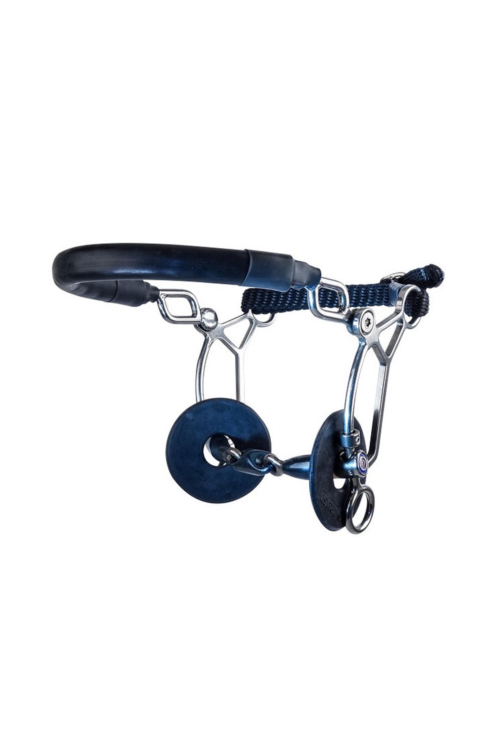 Trust Equestrian Sweet Iron Hackamore Combi Kurze Anz&uuml;ge Doppelt Gebrochen