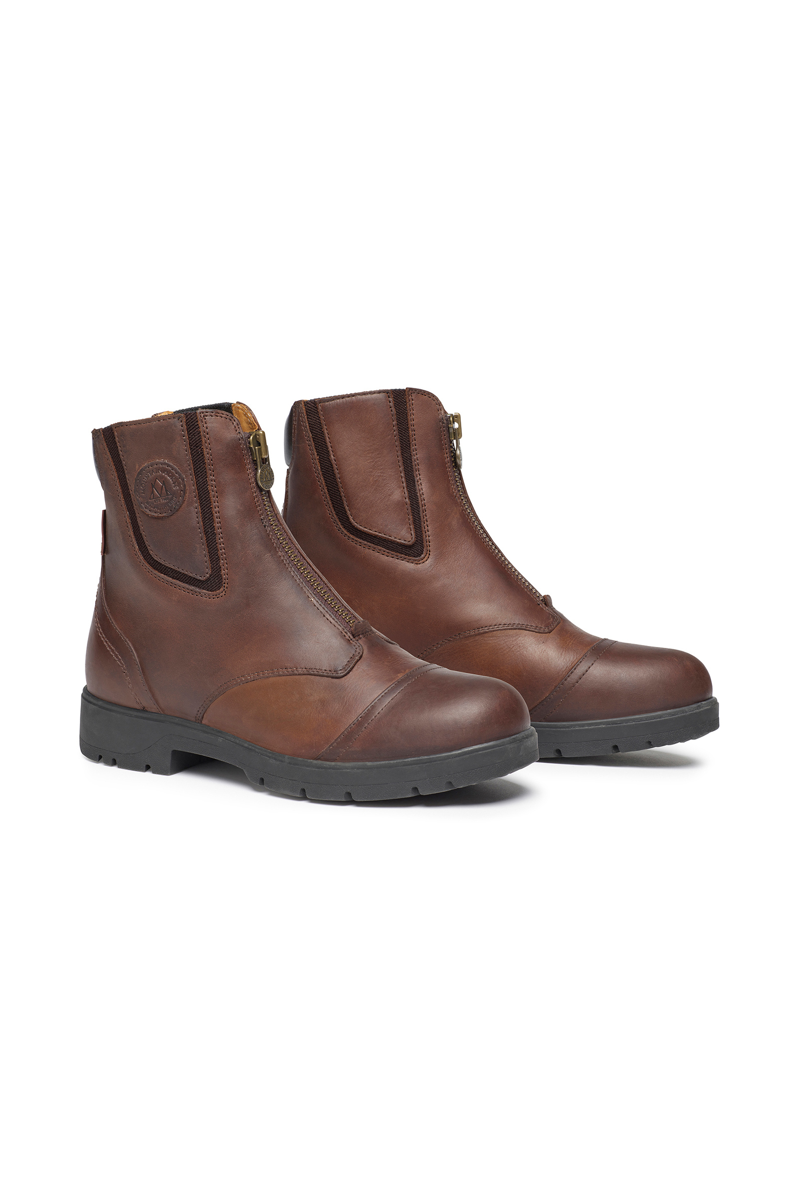 Brown Mountain Horse Wild River Reißverschluss Stiefelette