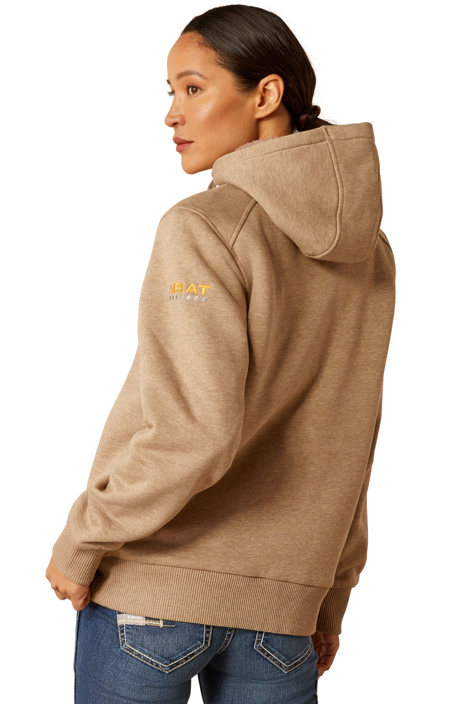 Ariat Rebar All-Weather Sherpa Damen Hoodie mit Rei&szlig;verschluss