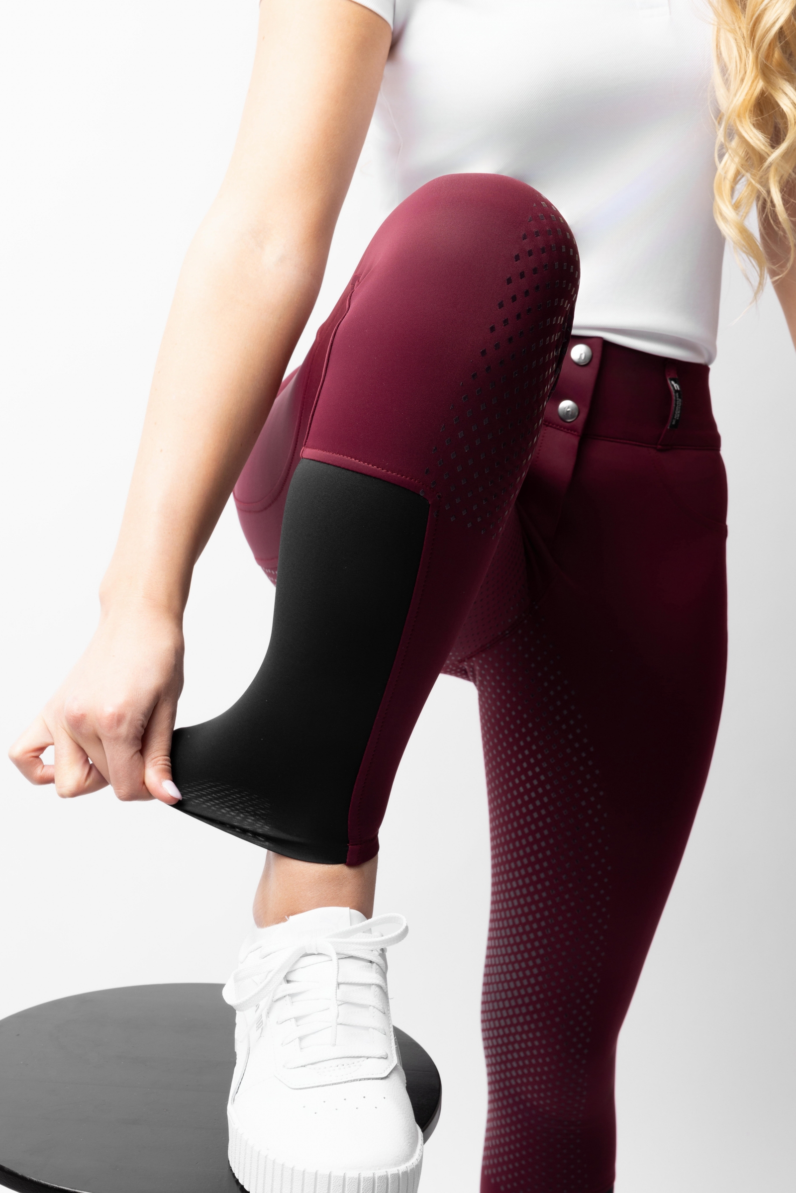 Horze Evelyn Damen Vollbesatz Reithose UPF 50+