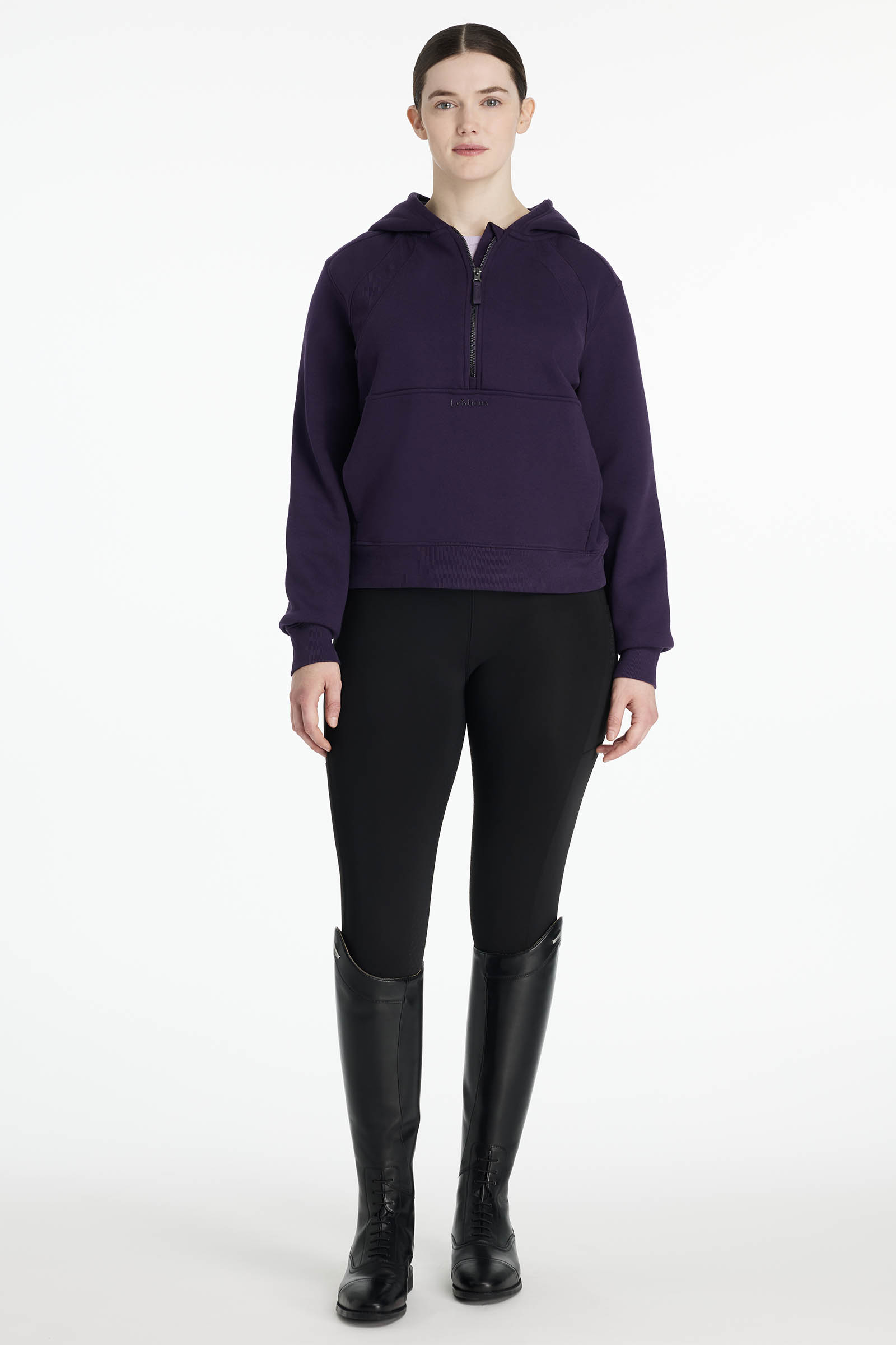 LeMieux Henrietta Damen-Hoodie mit halbem Rei&szlig;verschluss