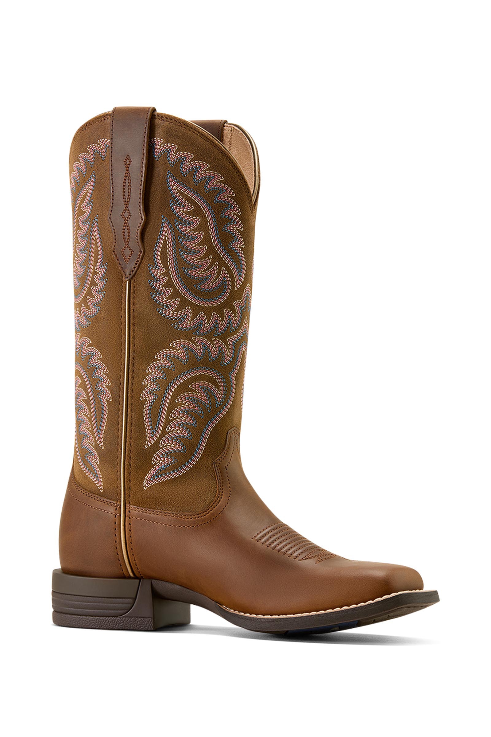 Ariat Damen Cattle Caite Western Boots mit breiter eckiger Zehenpartie