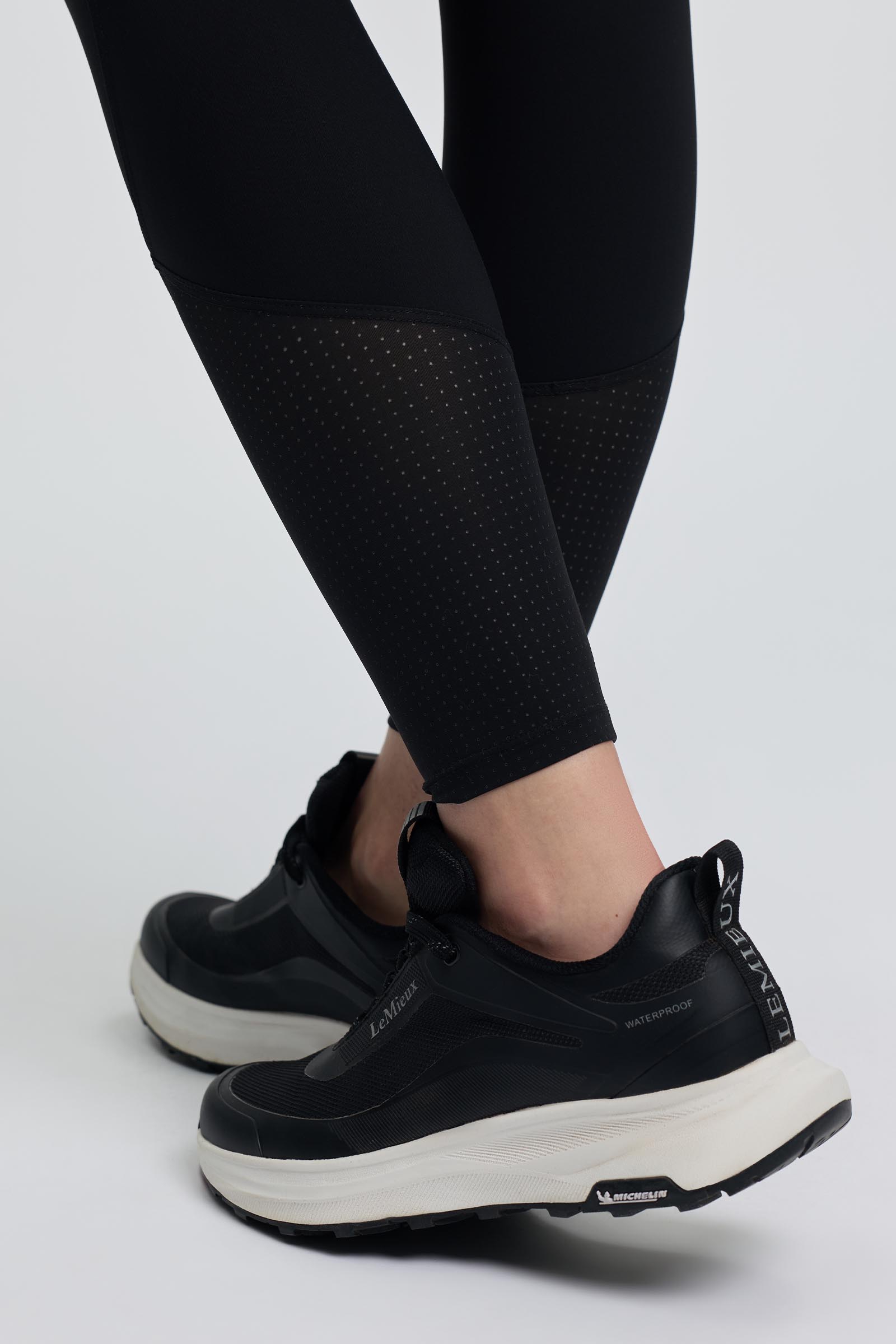 LeMieux Airflow Damen Pull On Reithose mit Vollbesatz