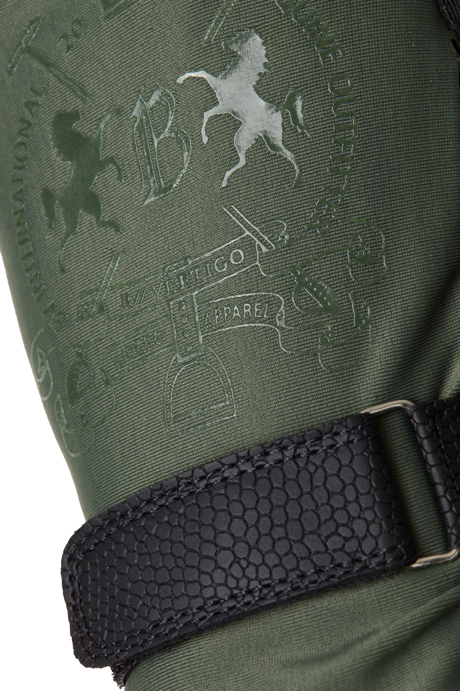 B Vertigo Laia Damen Reithandschuhe mit Logo Print