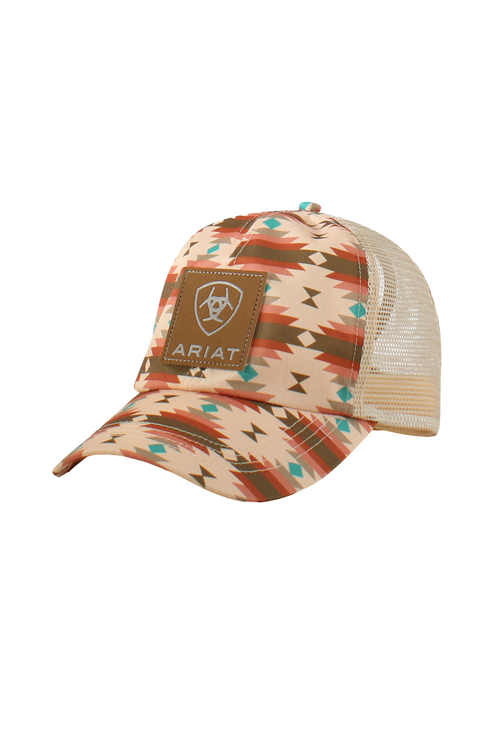 Ariat Damen Southwest Print Logo Patch Cap