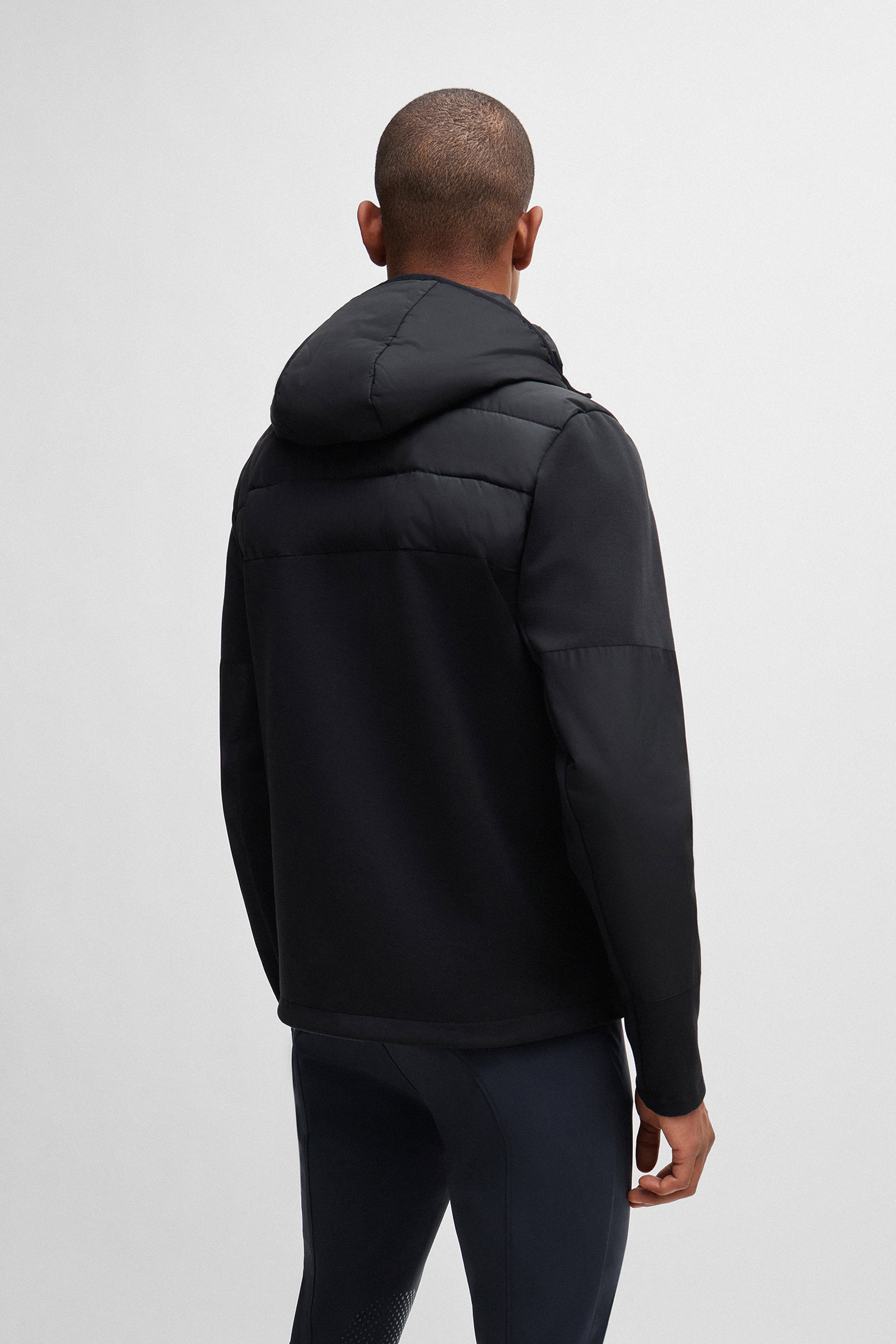 Boss Jeff Hybrid Puffer Jacke 