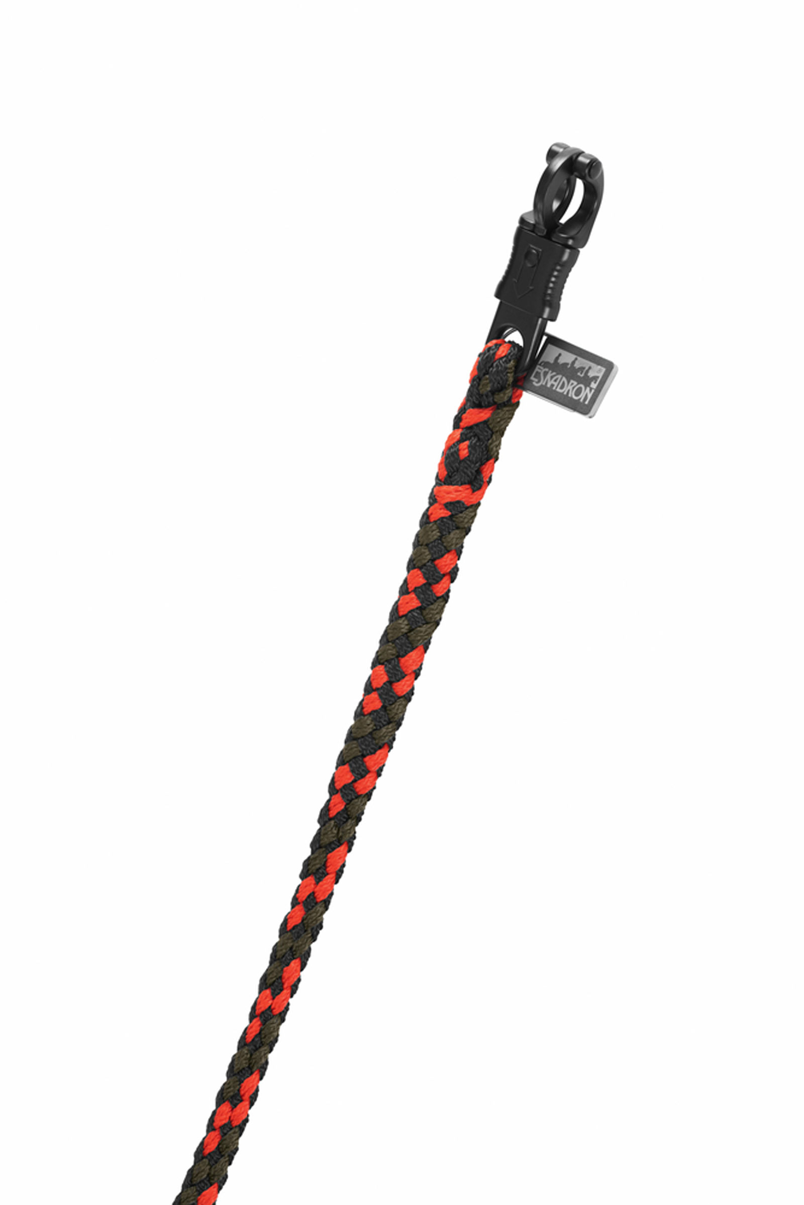 Black/Check Eskadron Dynamics AW25 F&uuml;hrstrick mit Standard-Panikhaken