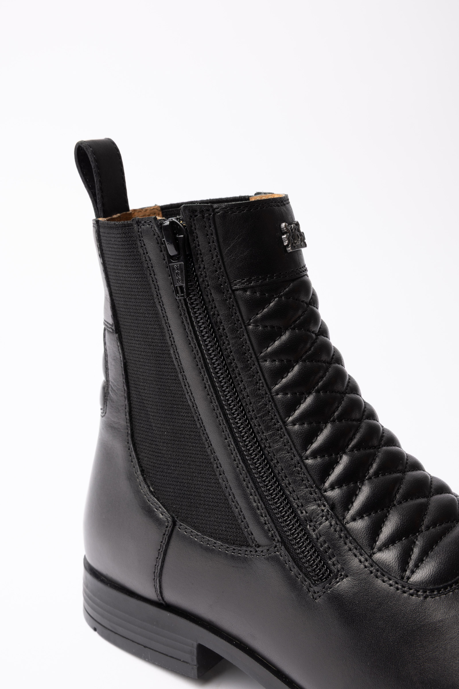 B Vertigo Elegant Leather Jodhpur Boots