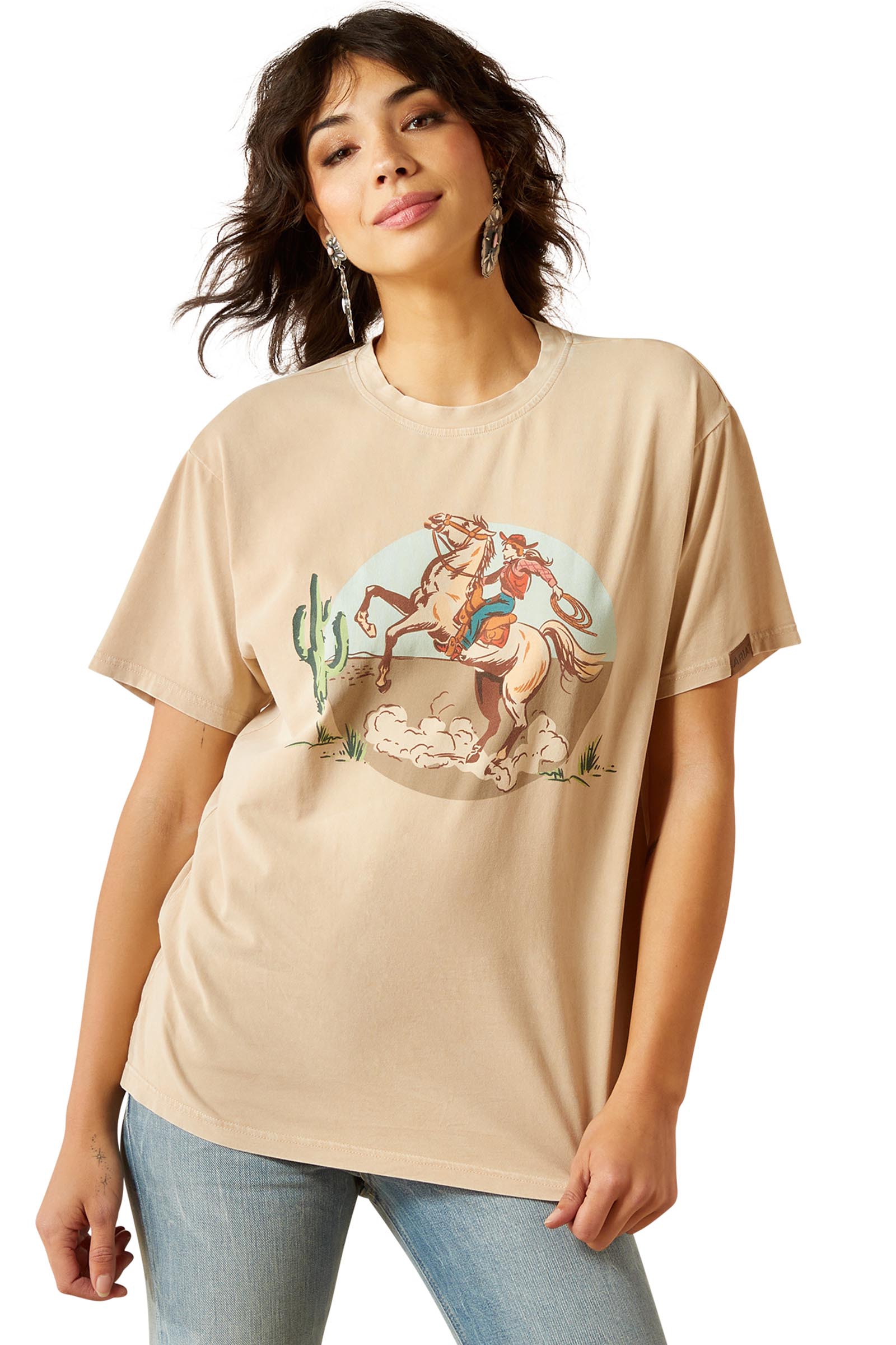 Ariat Ride On Damen T-Shirt