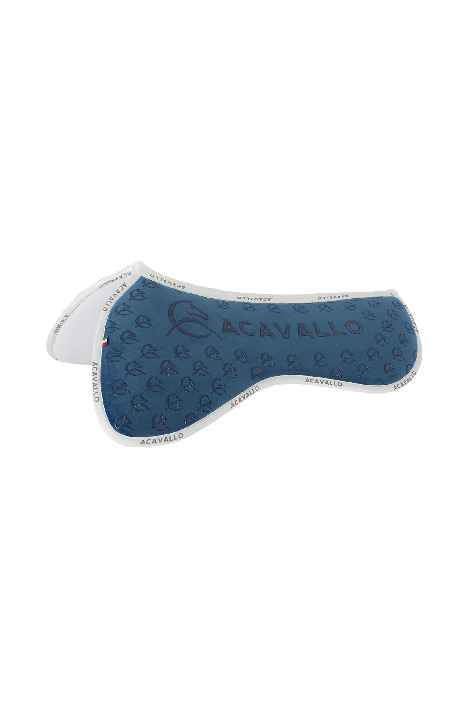 Ocean View Blue Acavallo Wirbels&auml;ulenfreies Close Contact Memory Foam Pad mit Silikon-Grip  