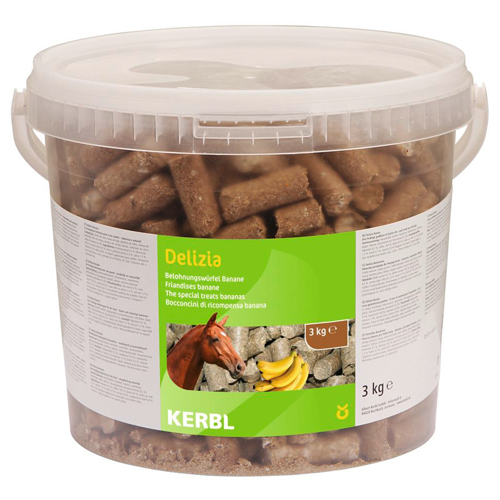 Banana Kerbl HorseSnack 3 kg Pferdeleckerli
