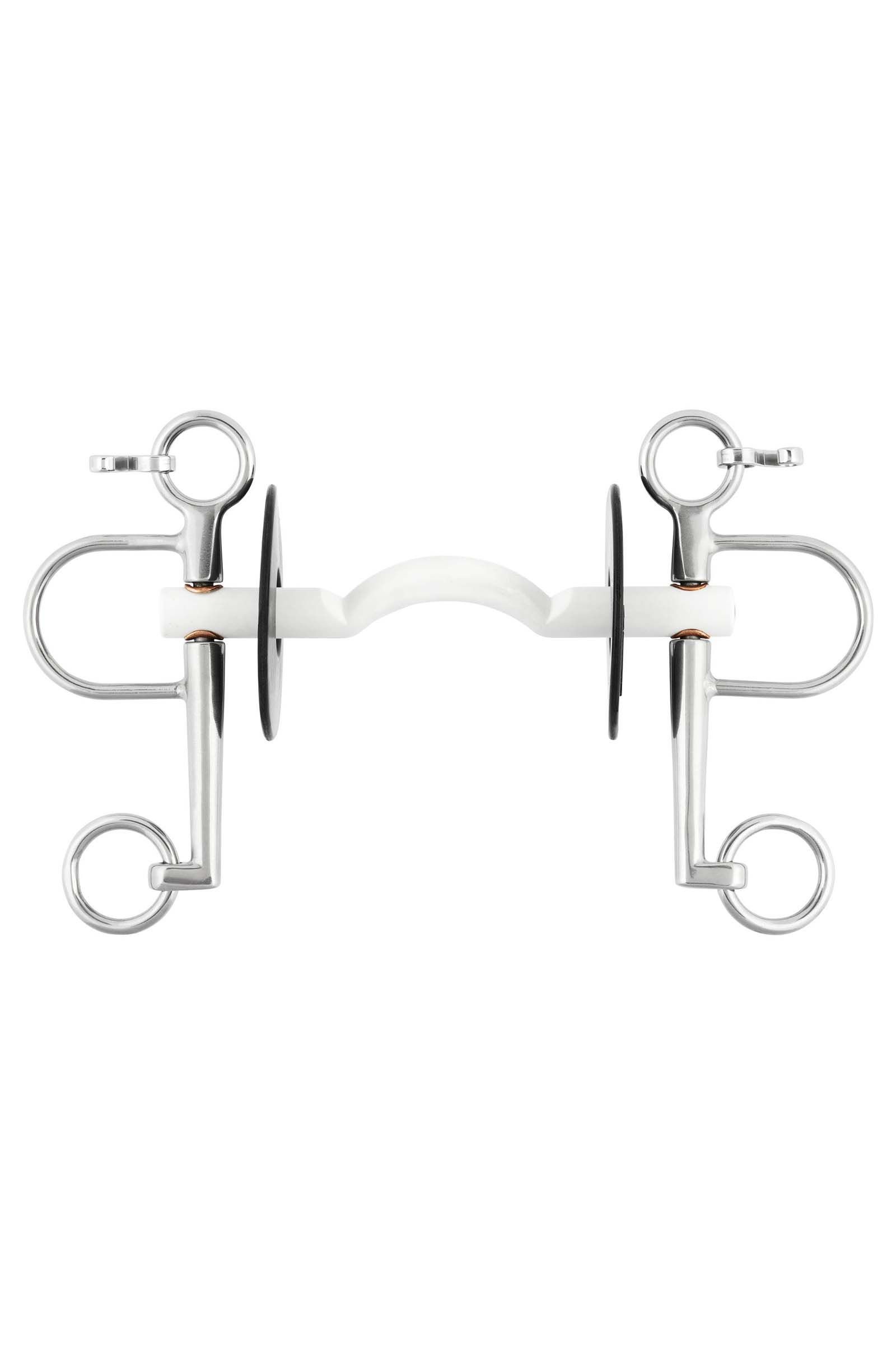 Sprenger Nathe weiche Pelhamstange mit Zungenfreiheit, 15mm, 7cm Anzüge