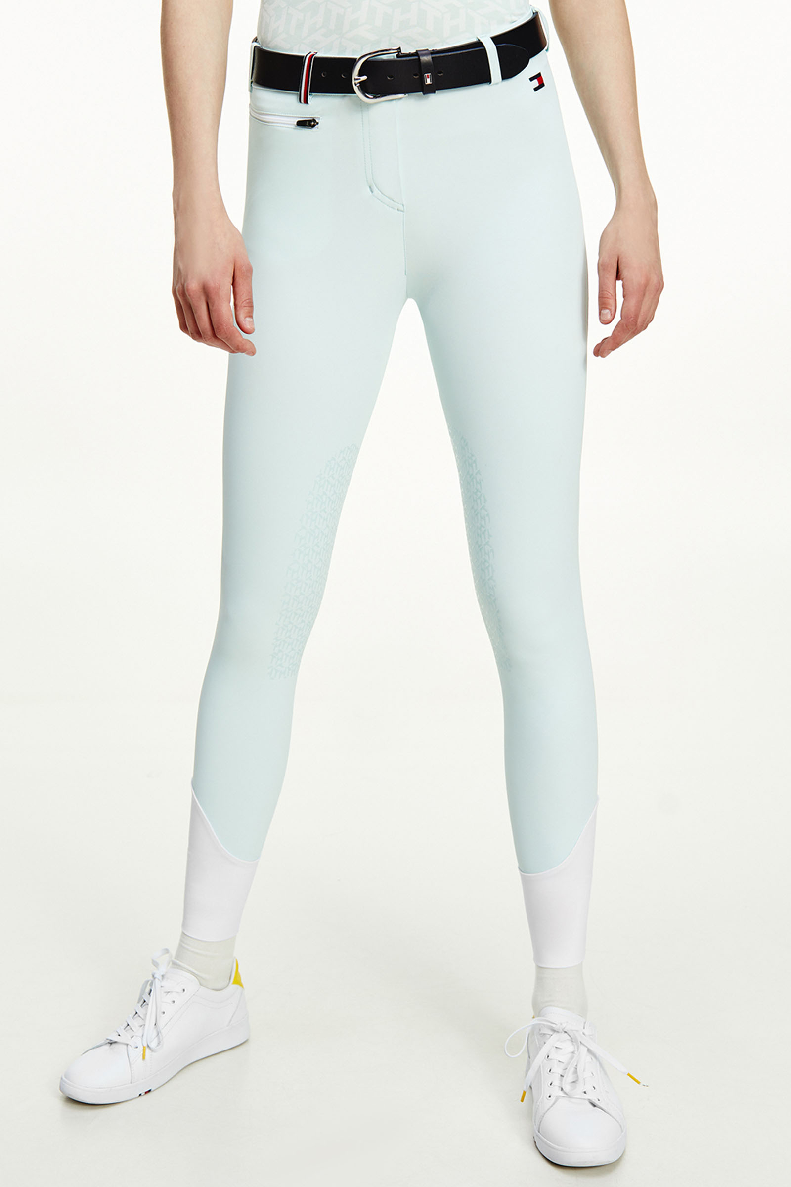 Tommy Hilfiger Equestrian Style Damen Reithose mit Kniebesatz mit Grip