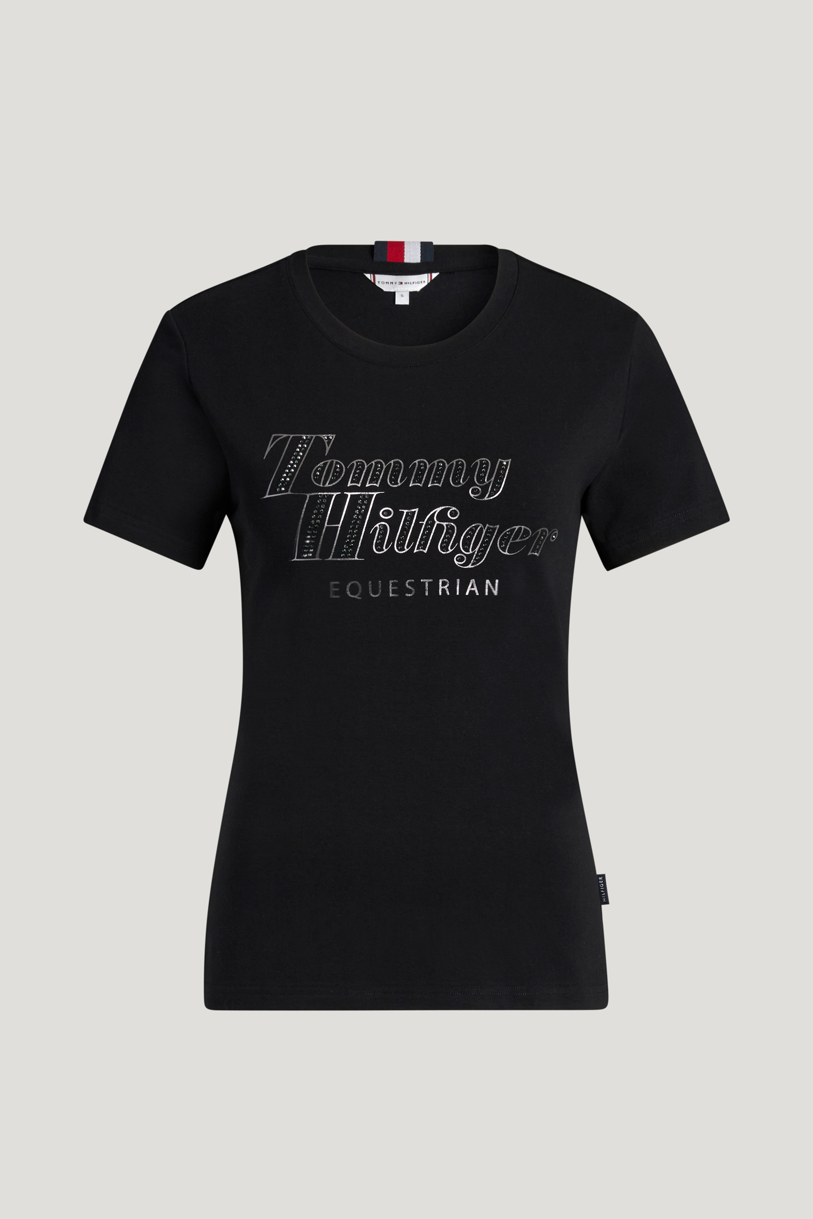 Tommy Hilfiger Equestrian Malibu Damen T-Shirt mit Strass