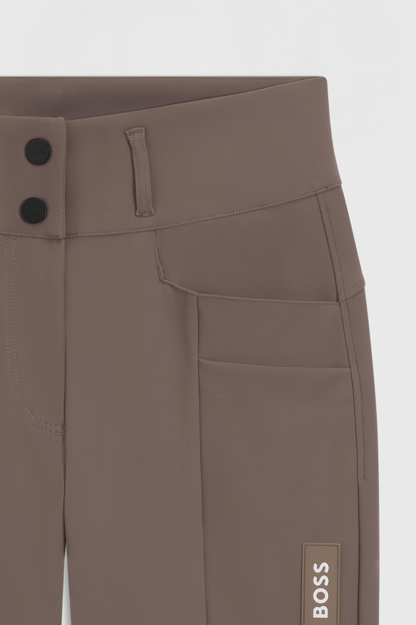 Boss Hannah Damen High Waist Kniebesatz Technical Reithose