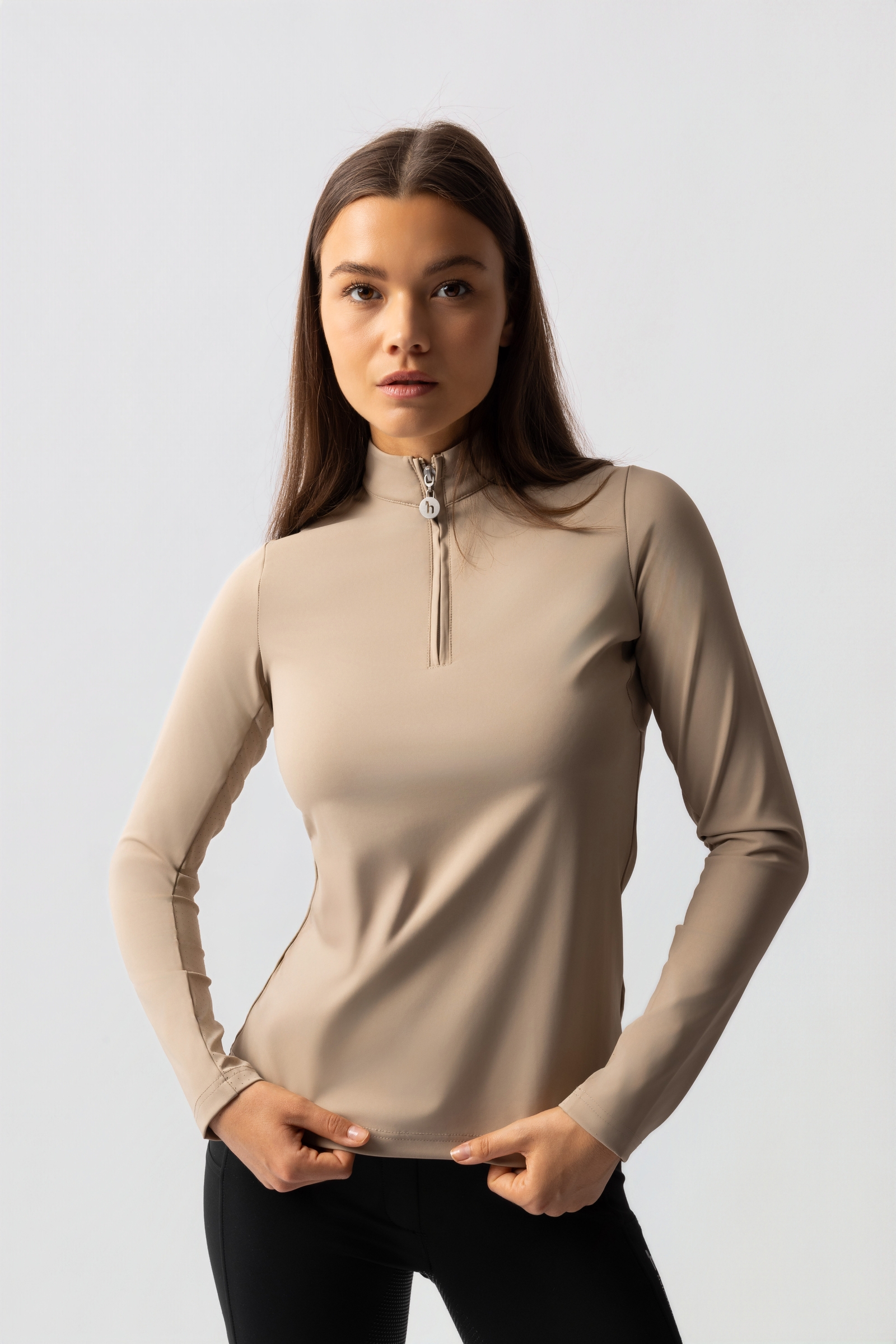 Horze Lilian Damen Trainingsshirt mit langen Ärmeln