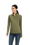 Ariat Lowell 2.0 Damen 1/4 Zip Longsleeve Shirt