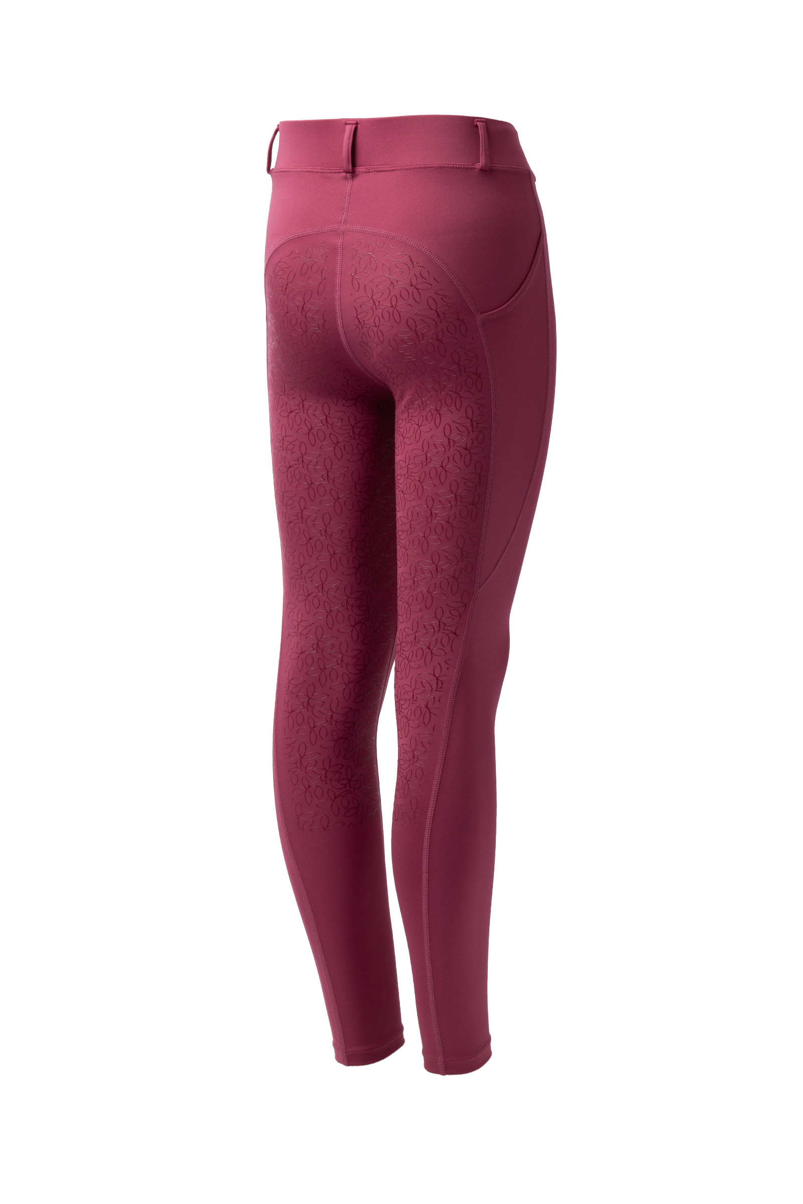 dry rose Horze Dea Kinder Vollbesatzreitleggings  