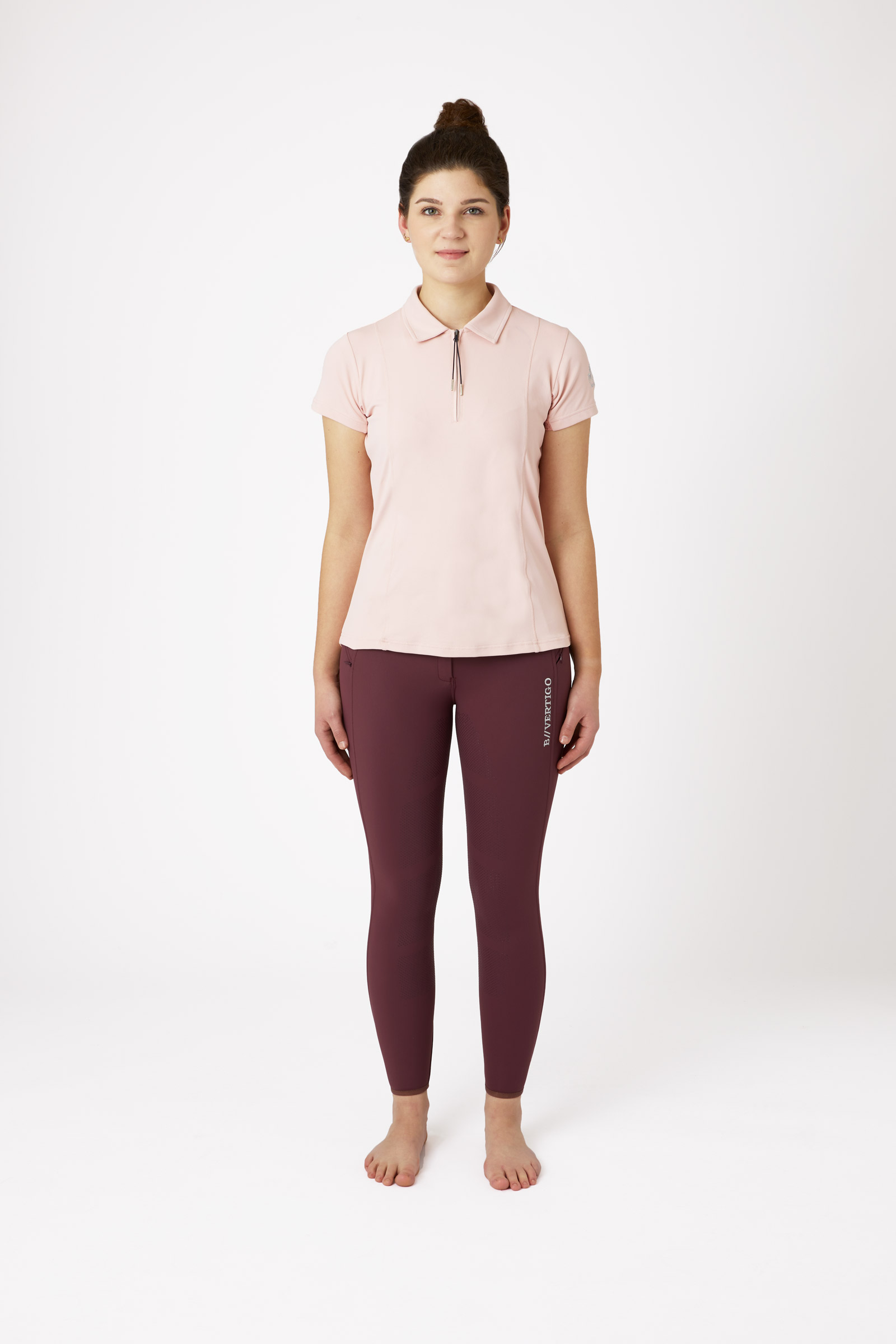 B Vertigo Claudine Damen Kurzarm-Poloshirt