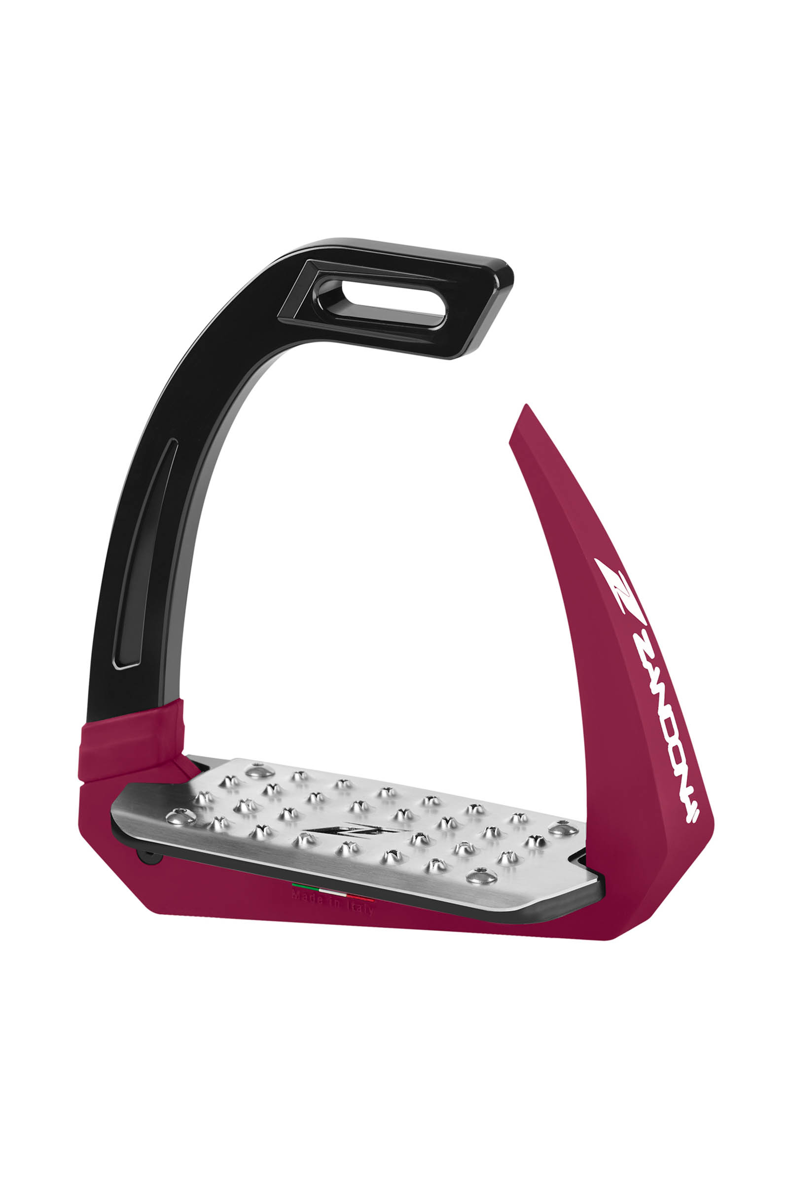 Black/Bordeaux Zandona Omnia Safety Stirrups