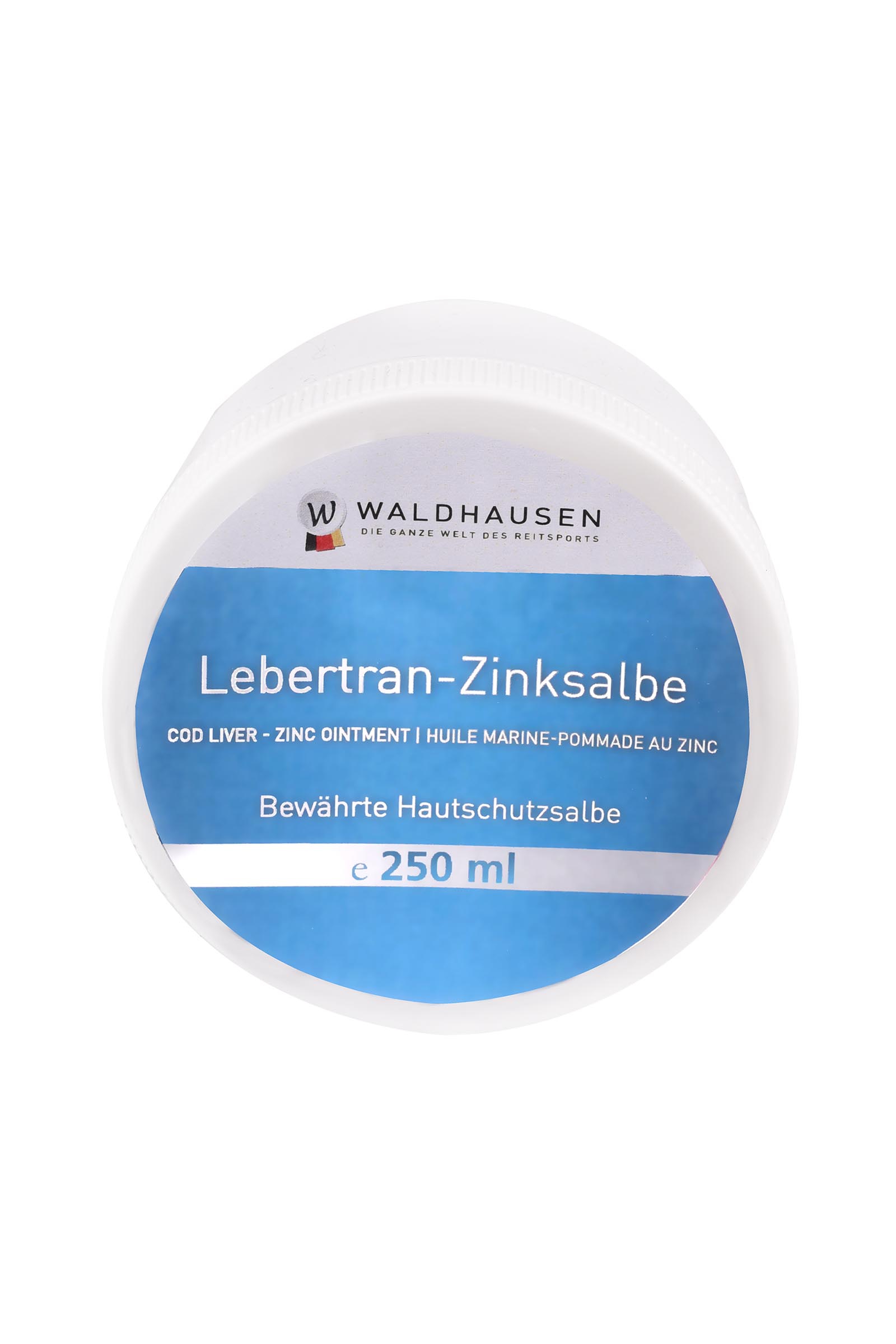 Waldhausen Lebertran &ndash; Zinksalbe, 250 g